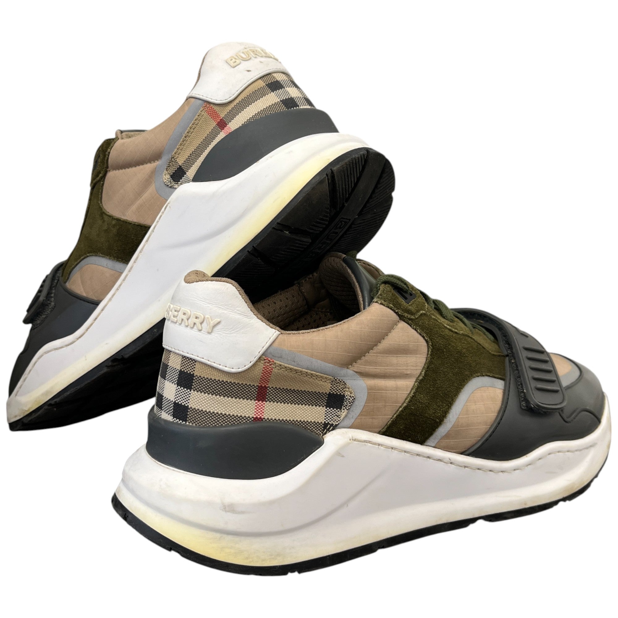 Men's Ramsey Low Trainers Beige Size EU 42 / UK 8