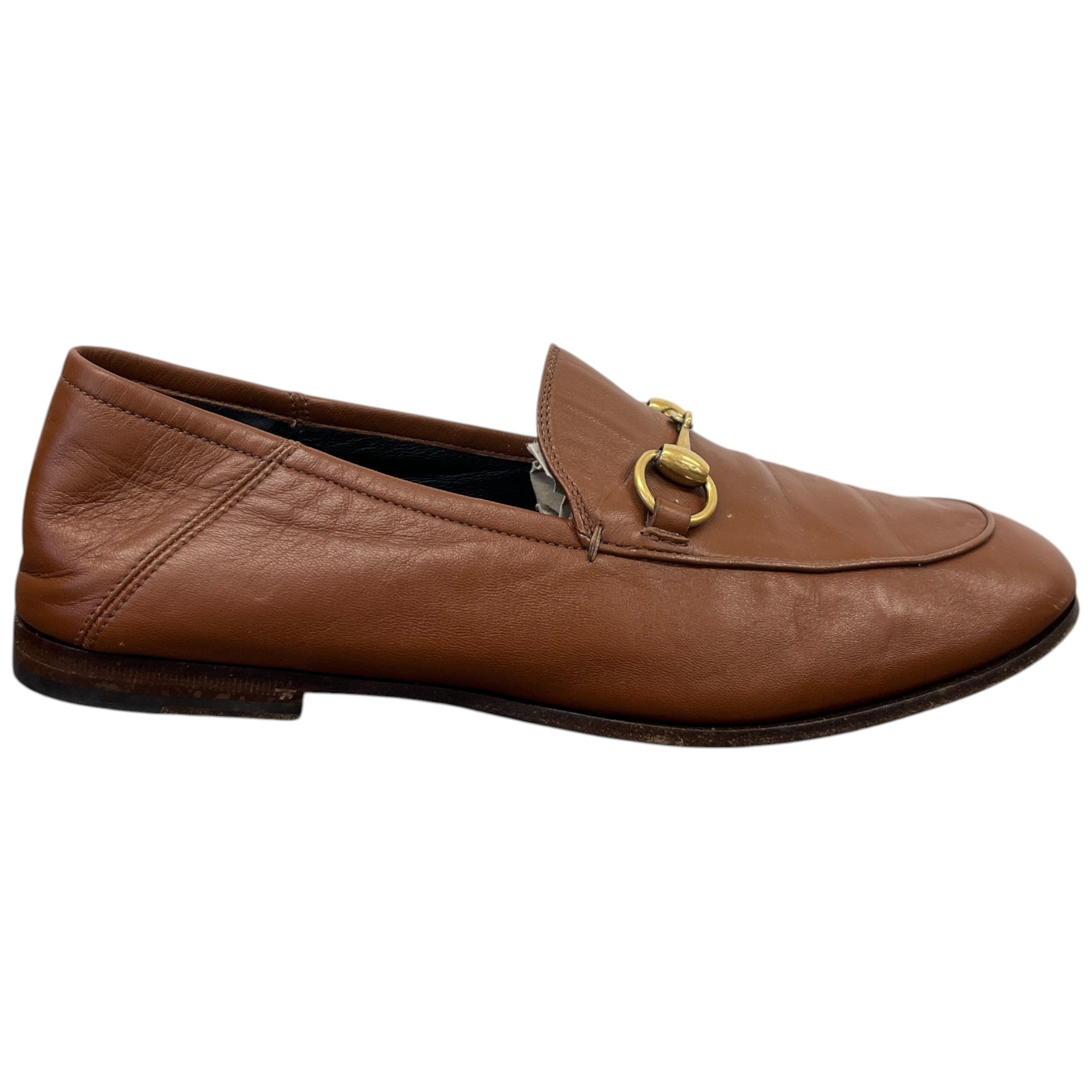 Men's Jordaan Horesbit Leather Loafers Brown Size EU 40 / UK 6