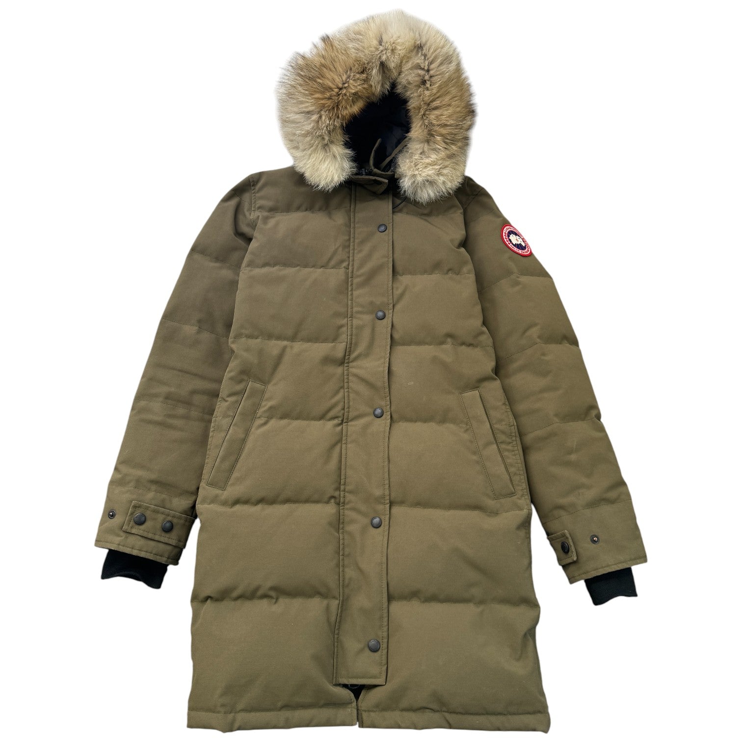 Women's Shelburne Down Jacket Khaki Size M