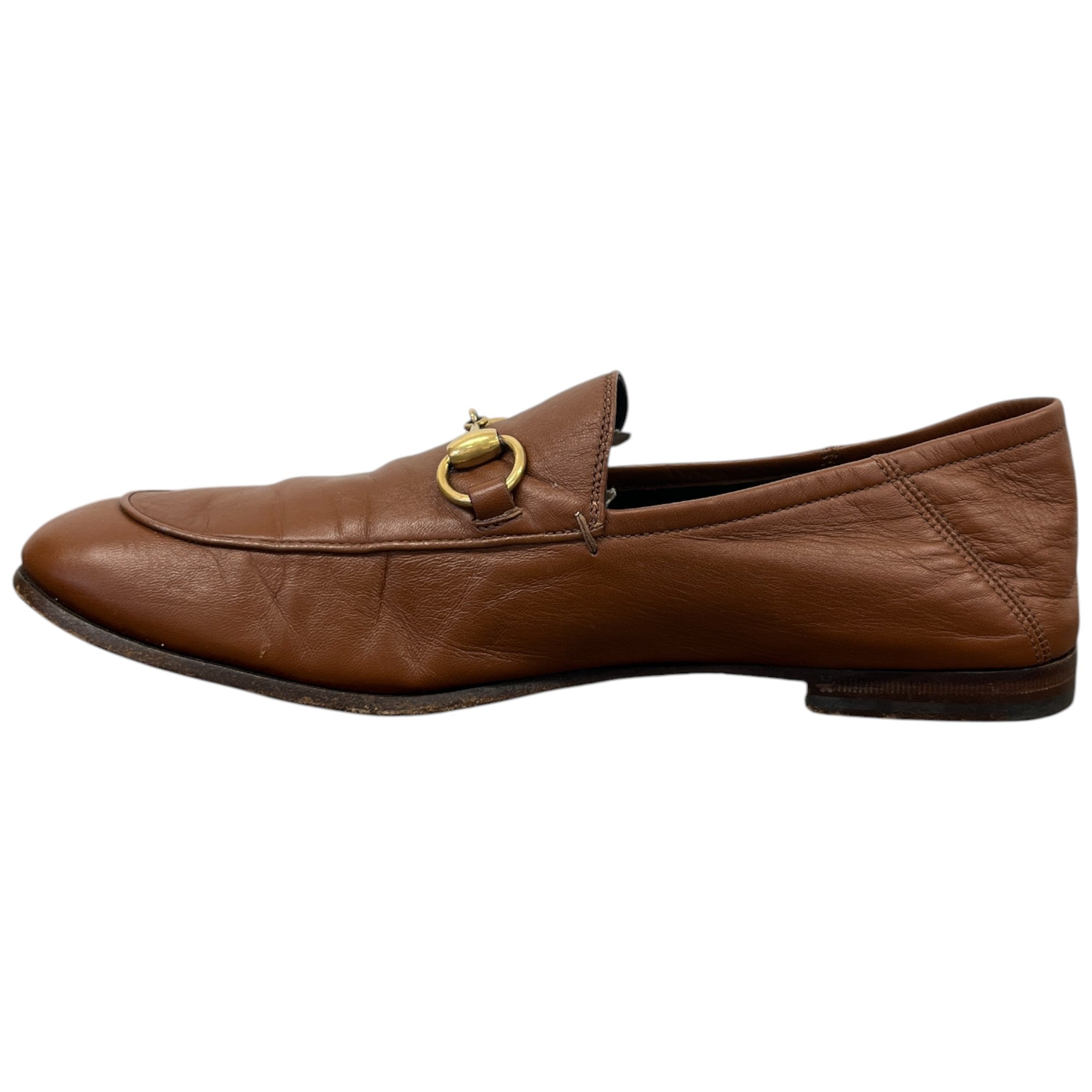 Men's Jordaan Horesbit Leather Loafers Brown Size EU 40 / UK 6