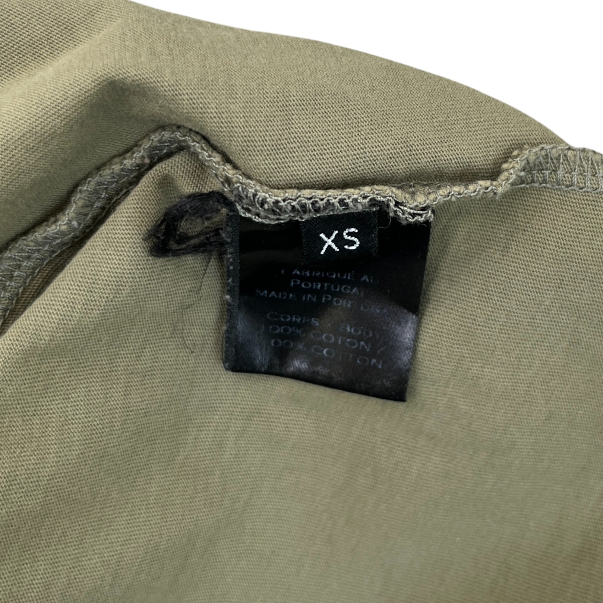 Men's Circle Logo T-Shirt Khaki Size XS