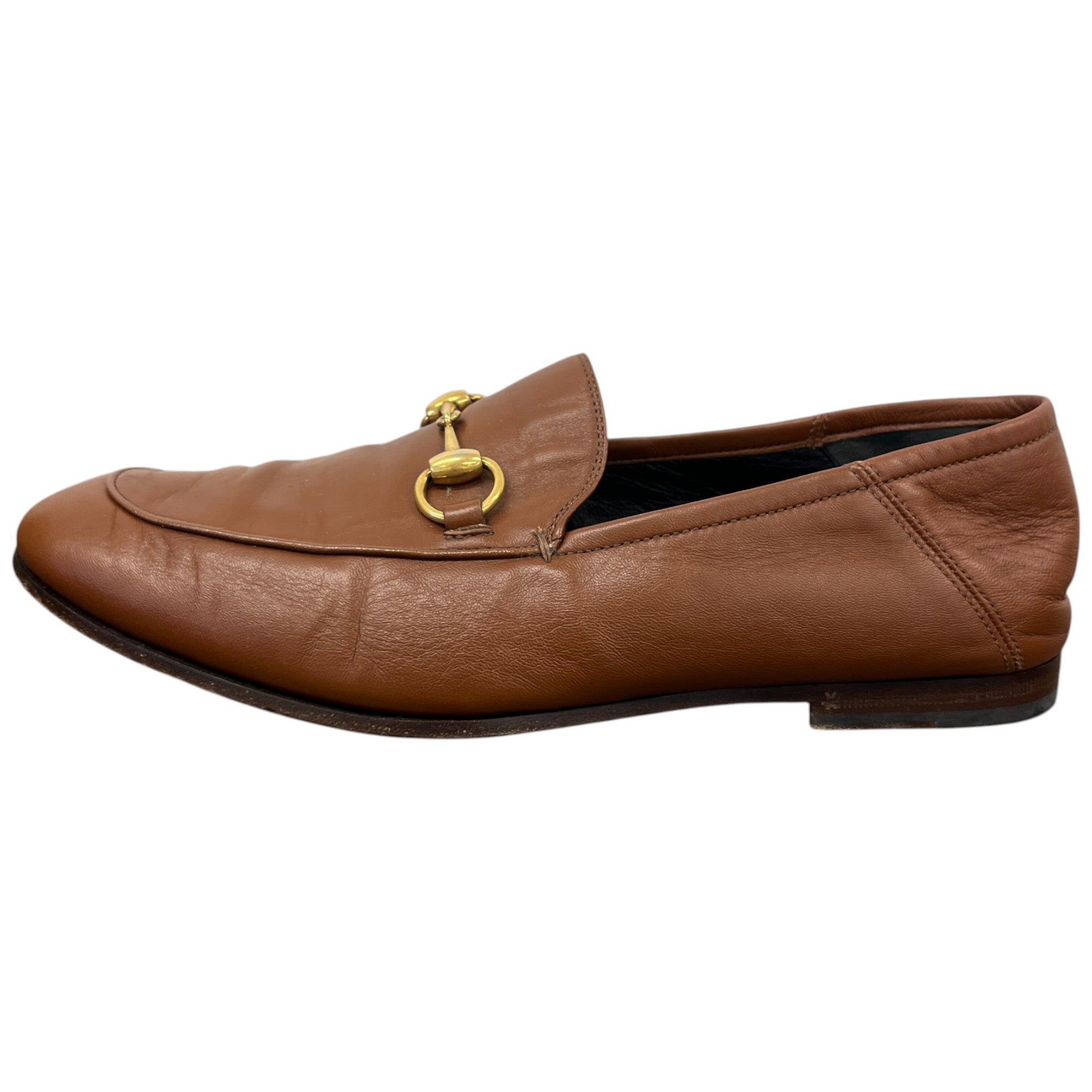 Men's Jordaan Horesbit Leather Loafers Brown Size EU 40 / UK 6