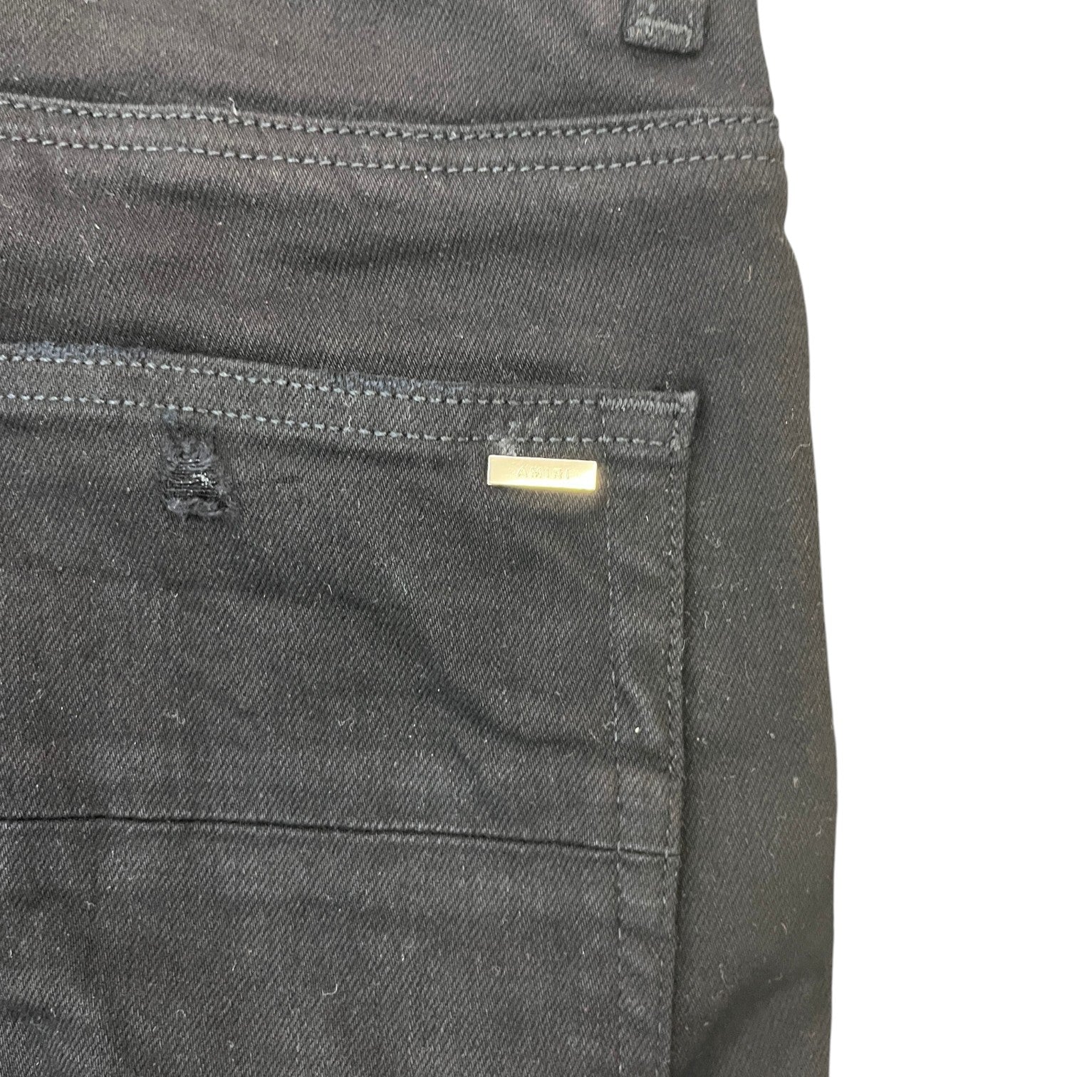 Men's Mx1 Distressed Jeans Black Size Waist 32"
