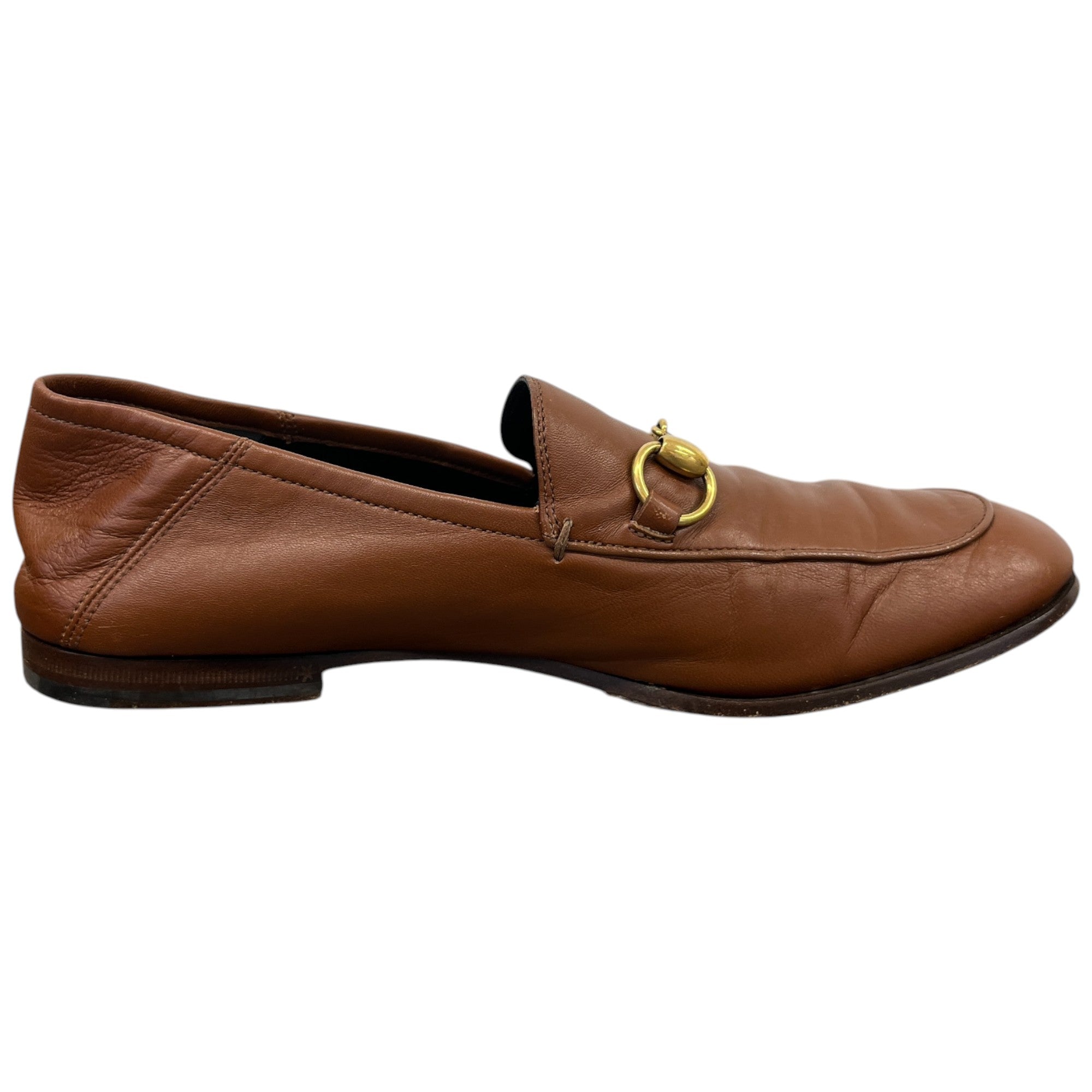 Men's Jordaan Horesbit Leather Loafers Brown Size EU 40 / UK 6