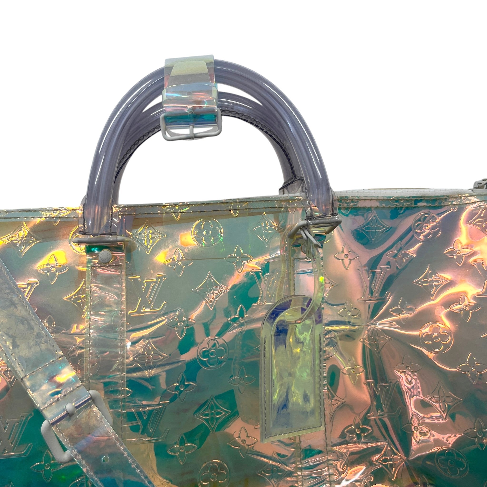 Women's Monogram Prism Keepall Bandoulière 50 Bag Multi-Coloured