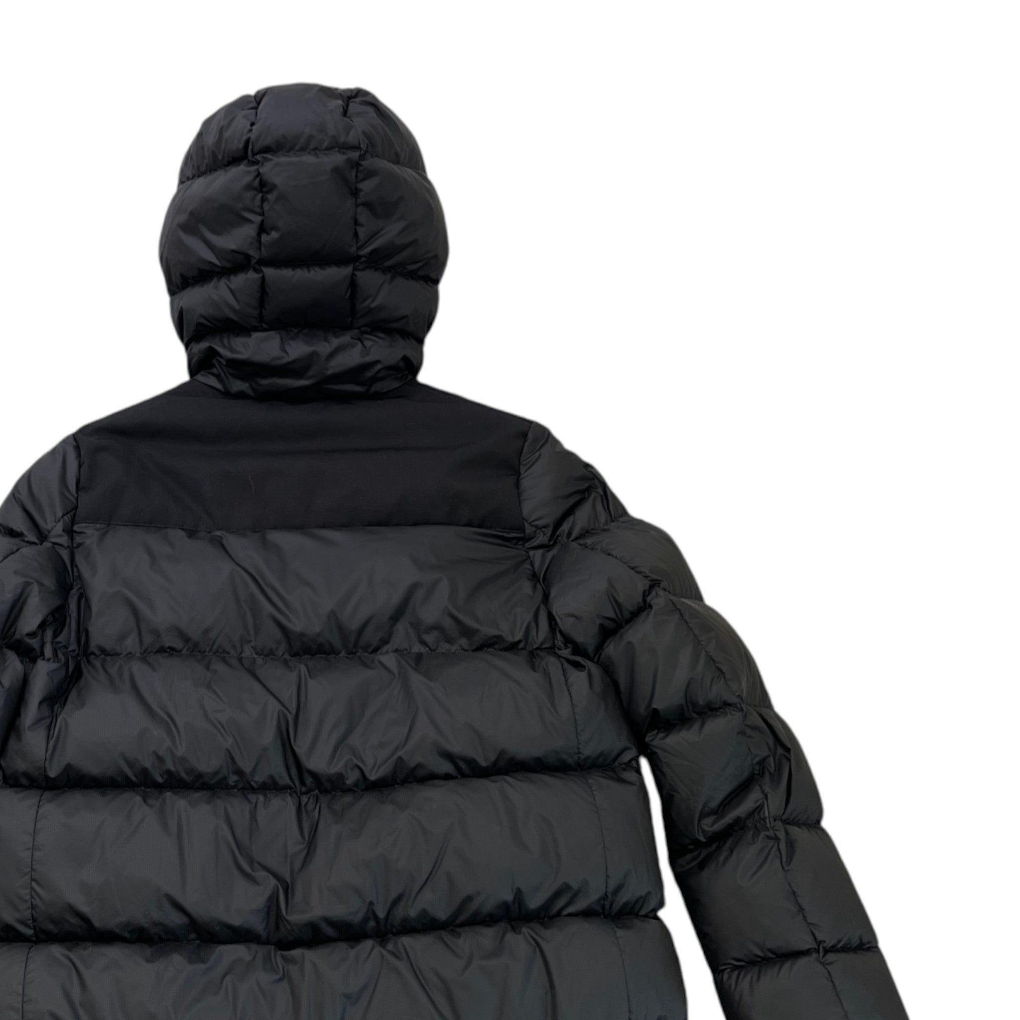 Women's Logo Patch Down Jacket Black Size S
