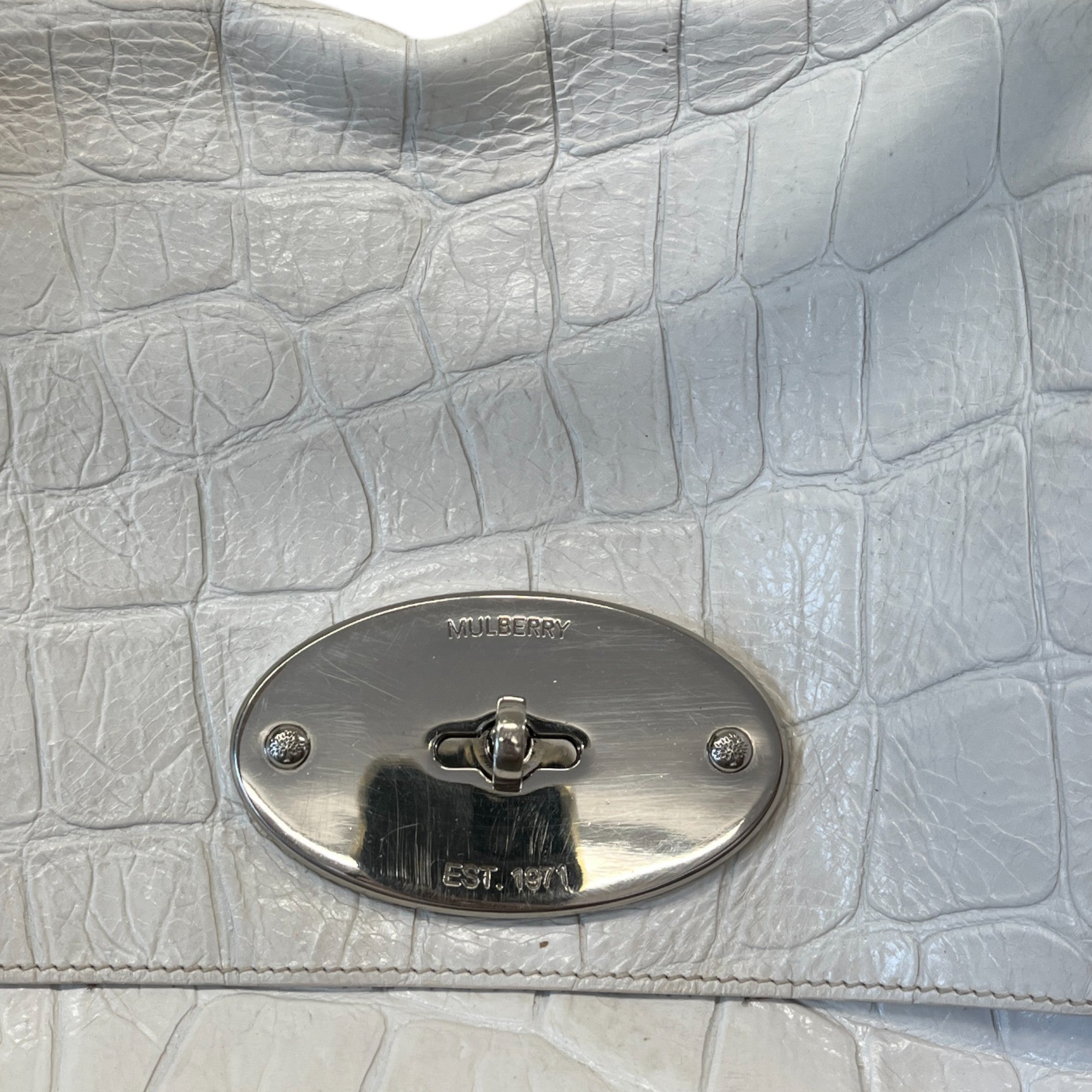 Women's Lily Messenger Bag White