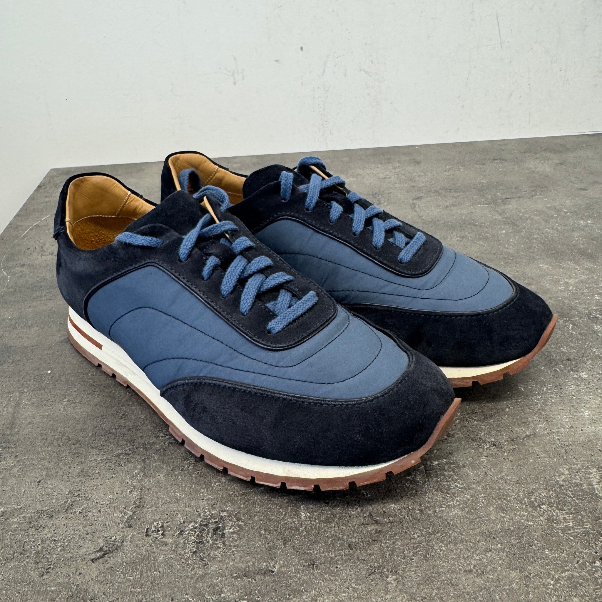 Men's Week End Walk Low Trainers Navy Size EU 41.5 / UK 7.5