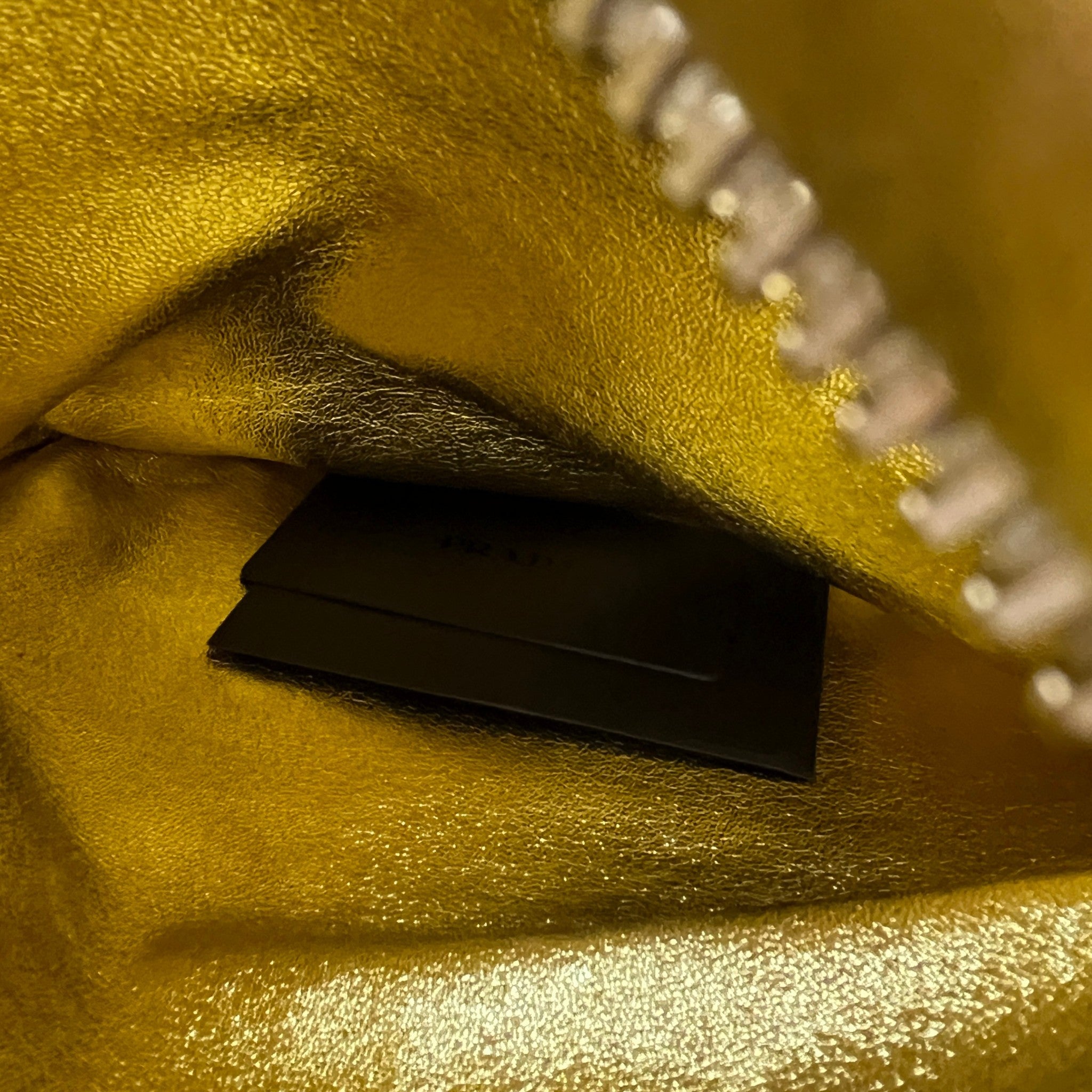 Women's Metallic Envelope Clutch Gold