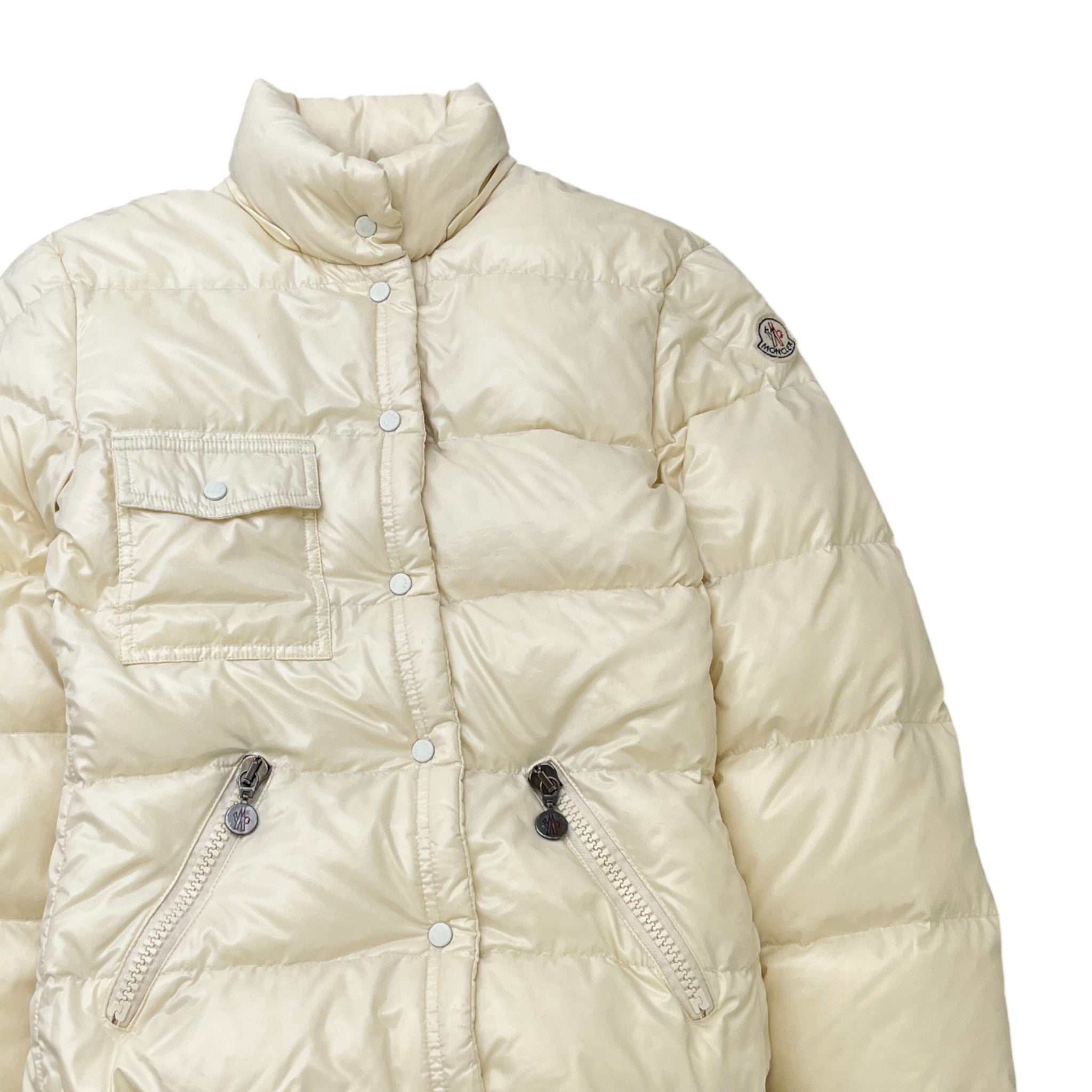 Women's Berengere Down Jacket Cream Size 3 / UK 14
