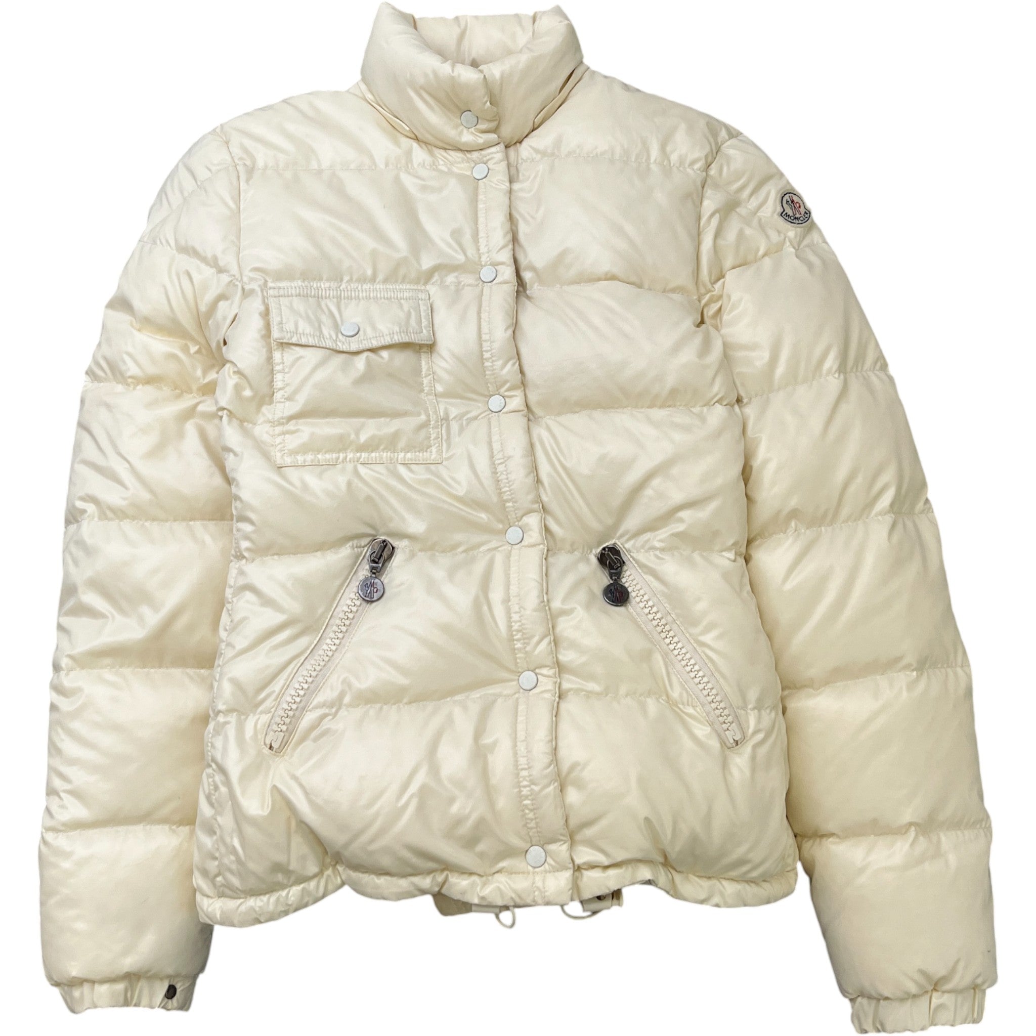Women's Berengere Down Jacket Cream Size 3 / UK 14