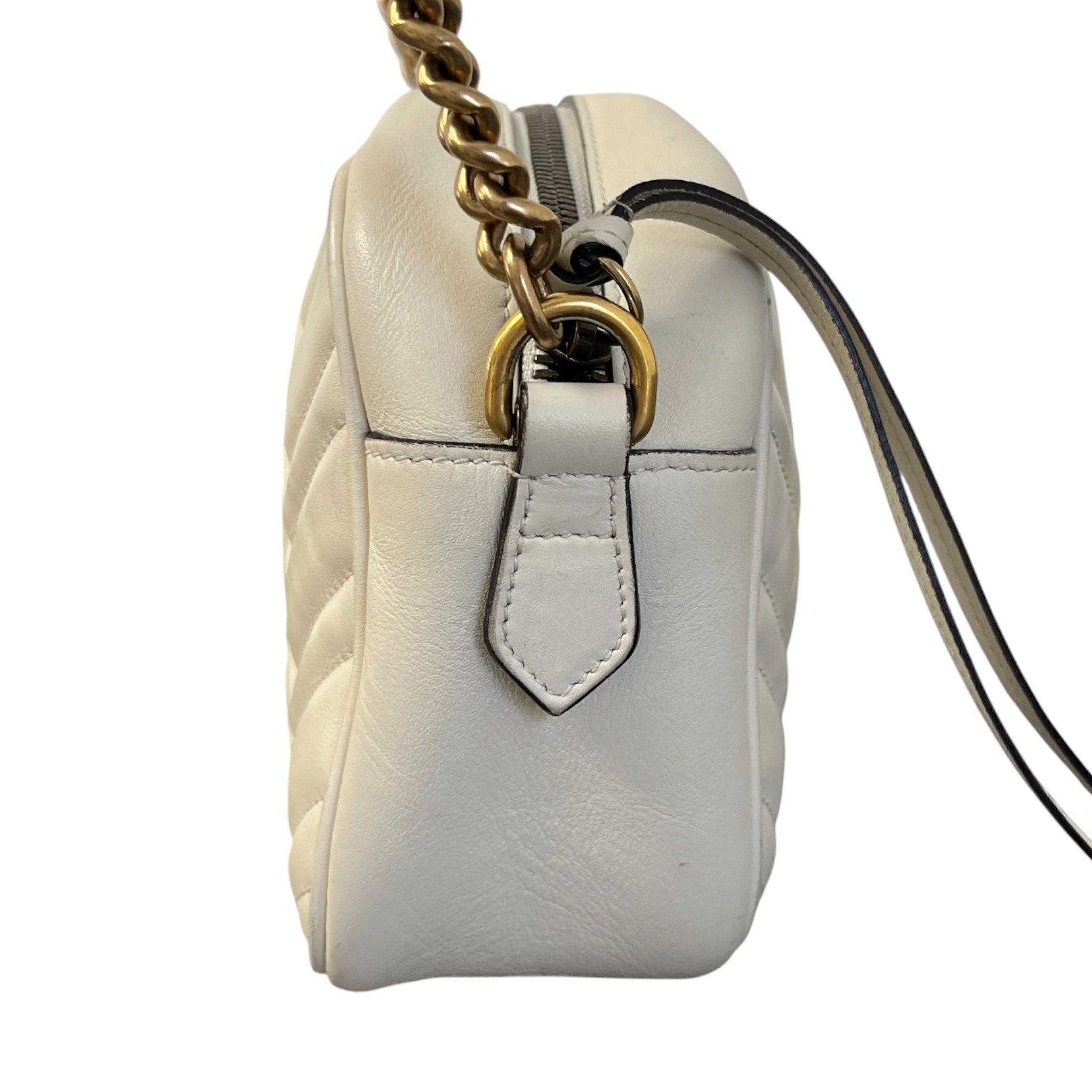 Women's Gg Marmont Camera Bag Cream