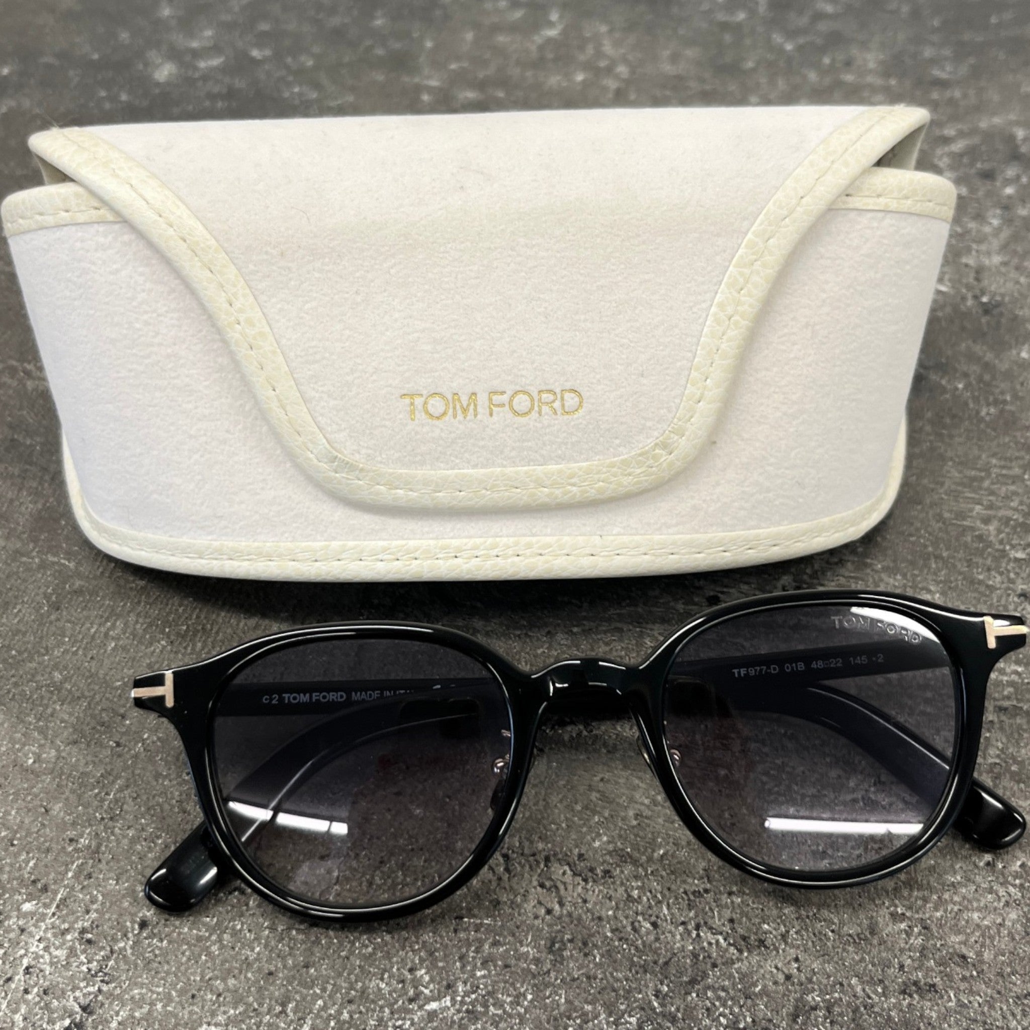 Men's Tf977-D Sunglasses Black