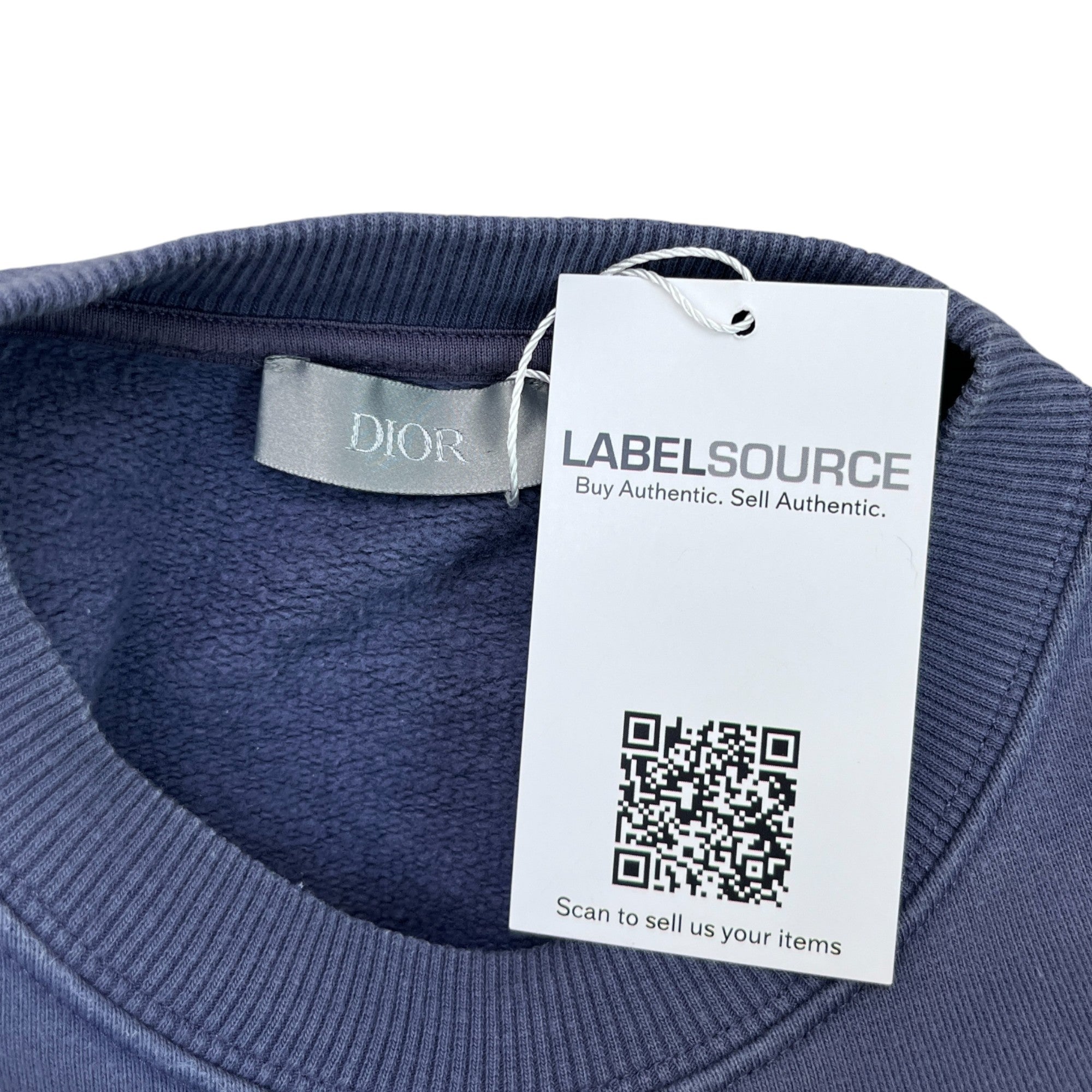 Men's Cd Embroidered Icon Sweatshirt Purple Size XS