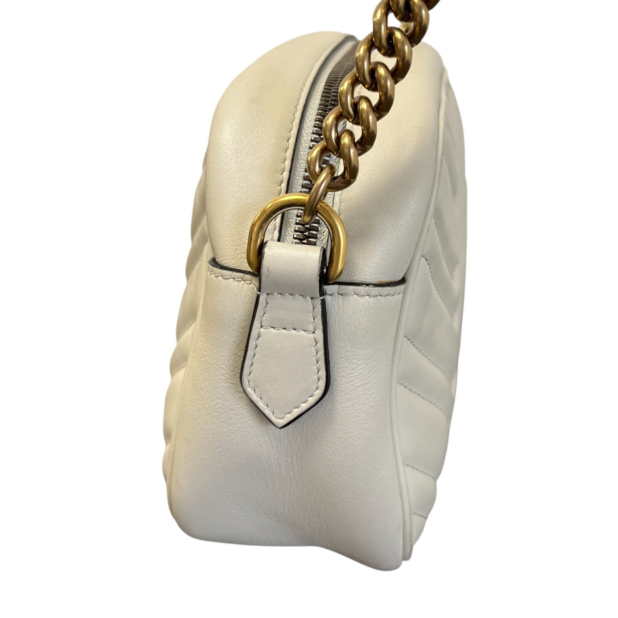 Women's Gg Marmont Camera Bag Cream