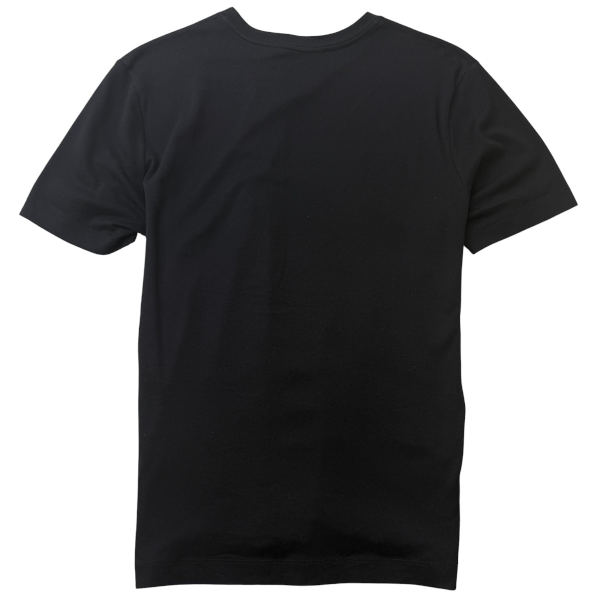 Men's Logo Pocket Print T-Shirt Black Size S