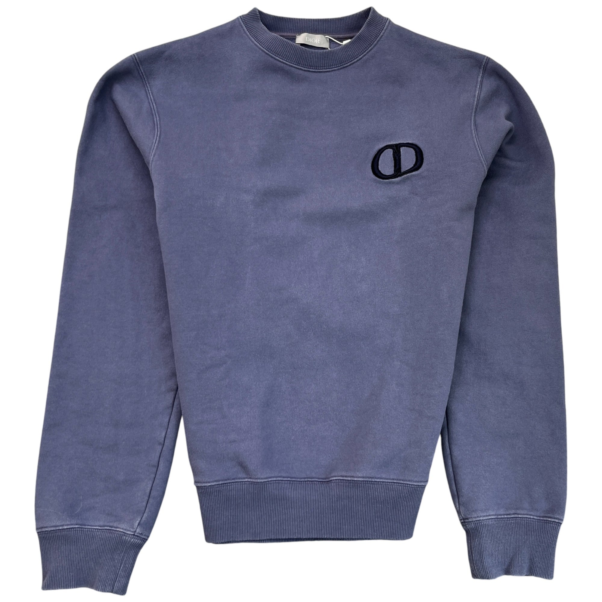 Men's Cd Embroidered Icon Sweatshirt Purple Size XS