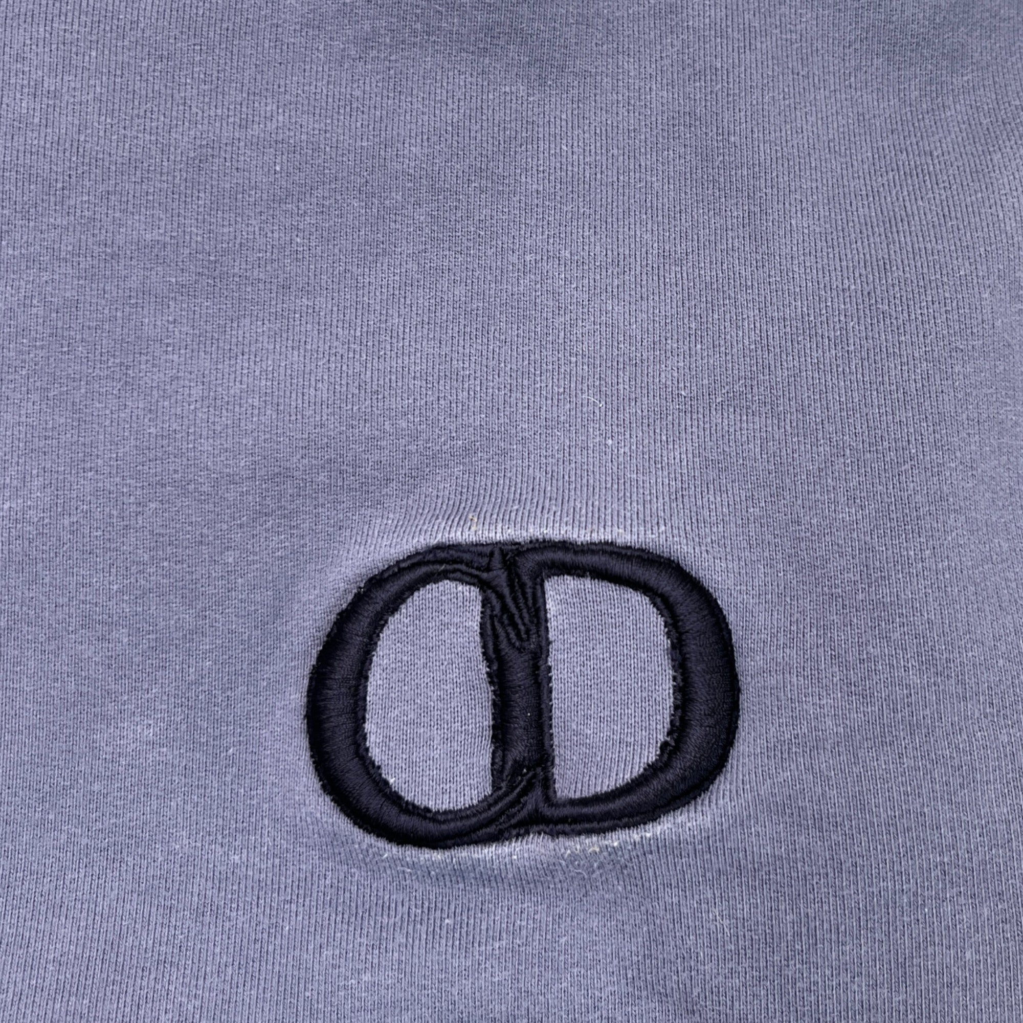 Men's Cd Embroidered Icon Sweatshirt Purple Size XS