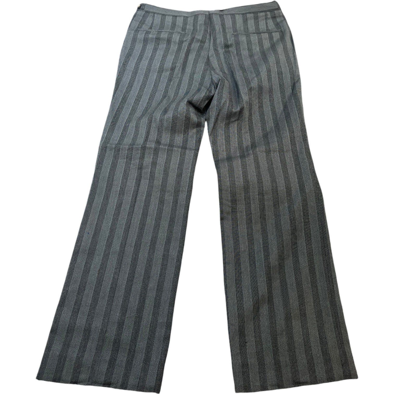 Men's Lv Striped Trousers Grey Size IT 44 / UK 28
