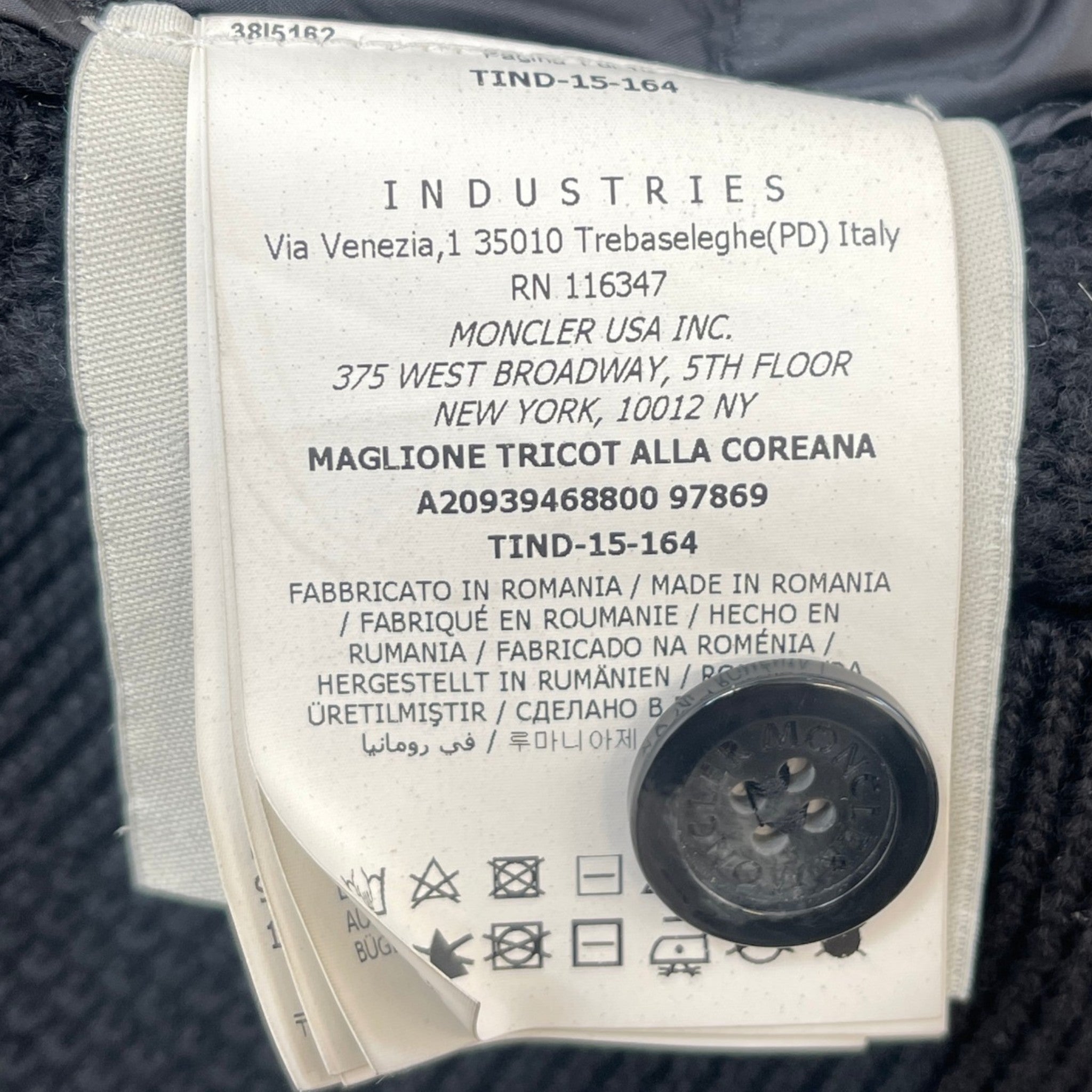 Women's Maglione Tricot Jacket Black Size S