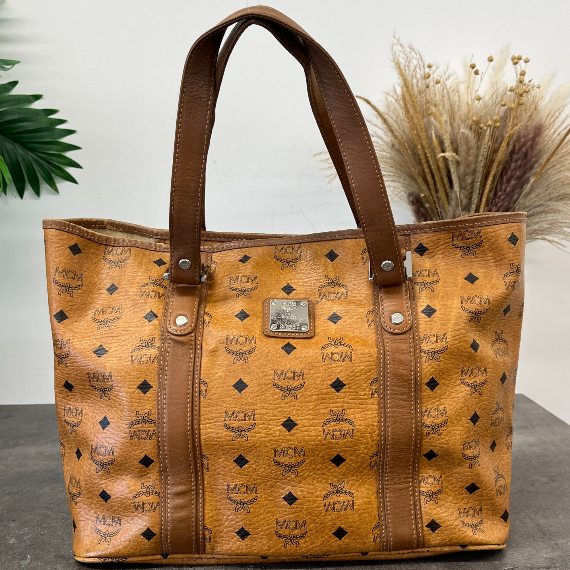 Women's Small Toni Top Zip Handbag Brown