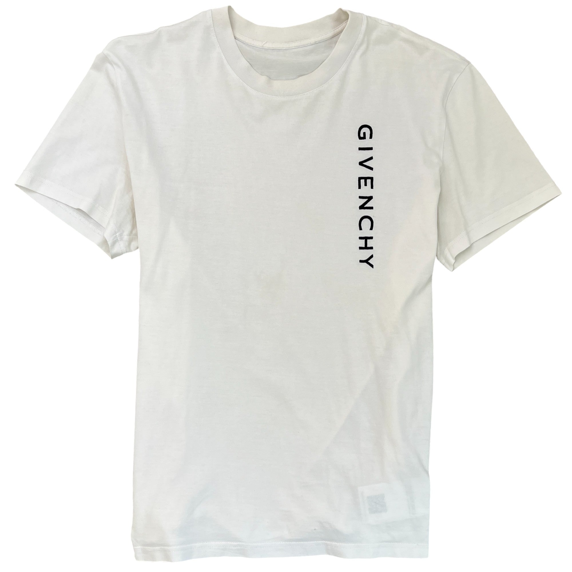 Men's Logo Print T-Shirt White Size XL