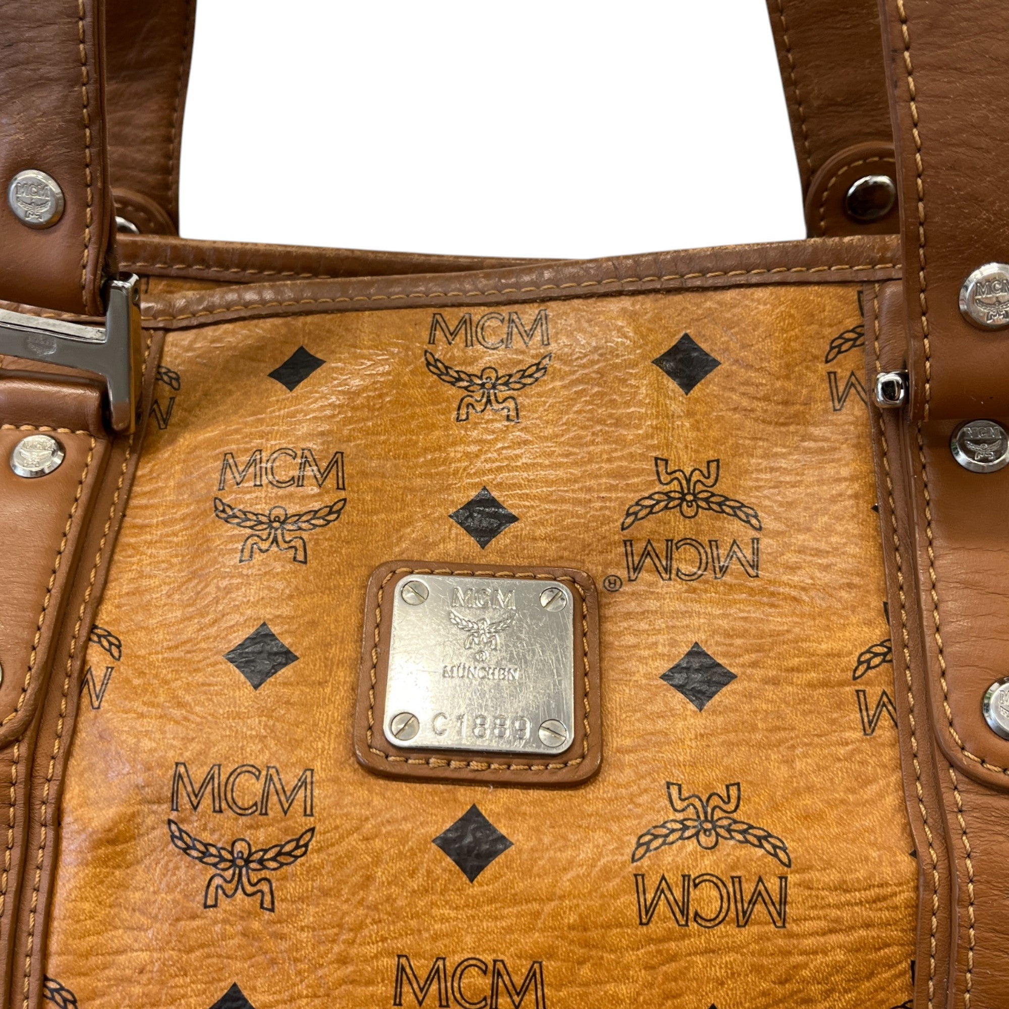 Women's Small Toni Top Zip Handbag Brown