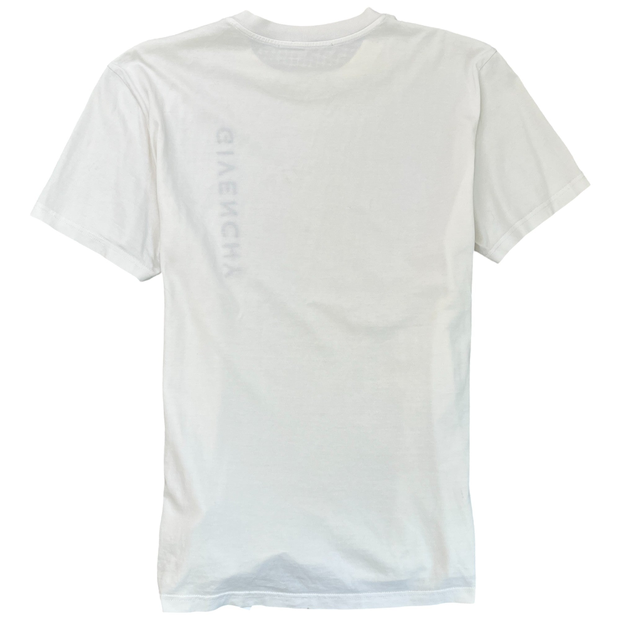Men's Logo Print T-Shirt White Size XL