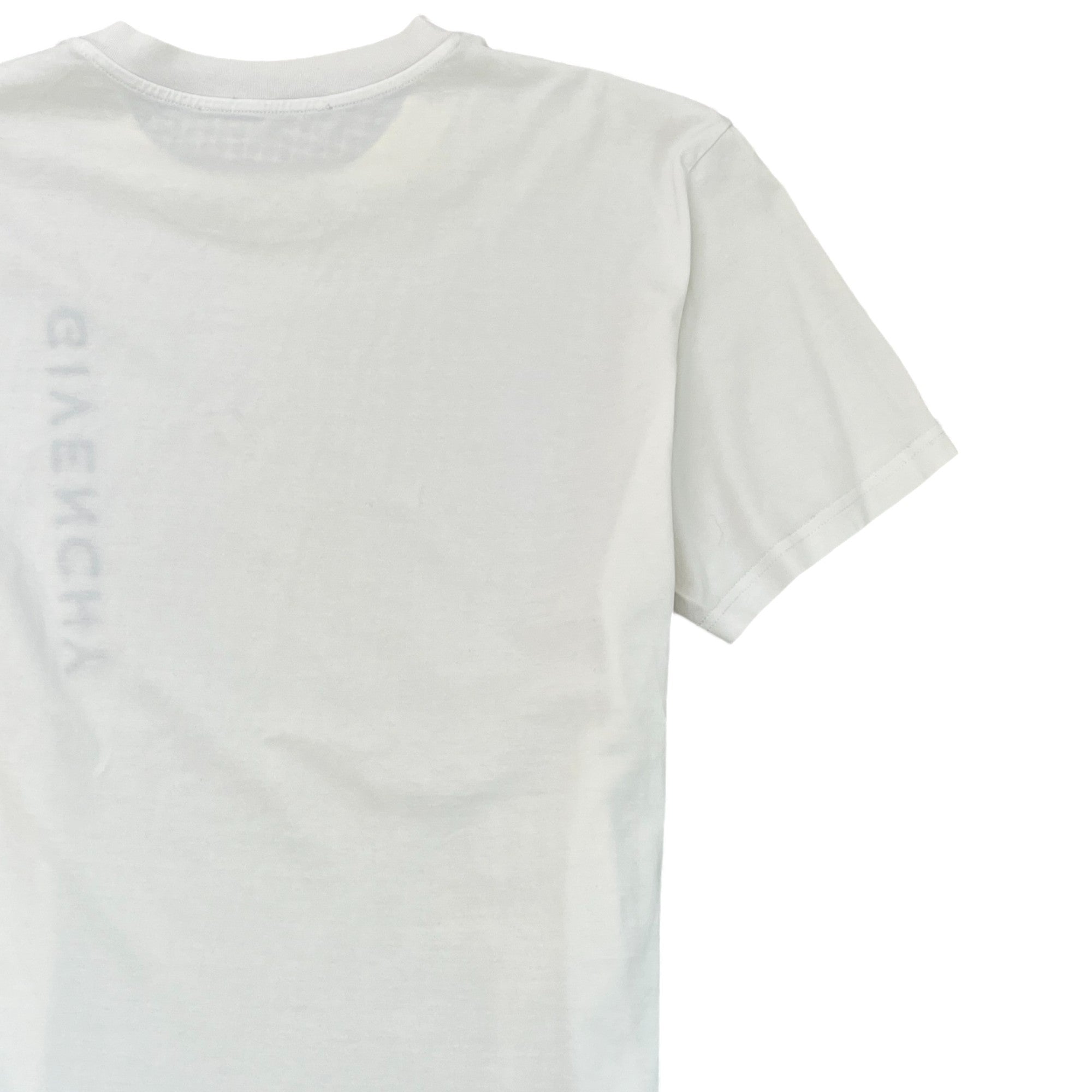 Men's Logo Print T-Shirt White Size XL