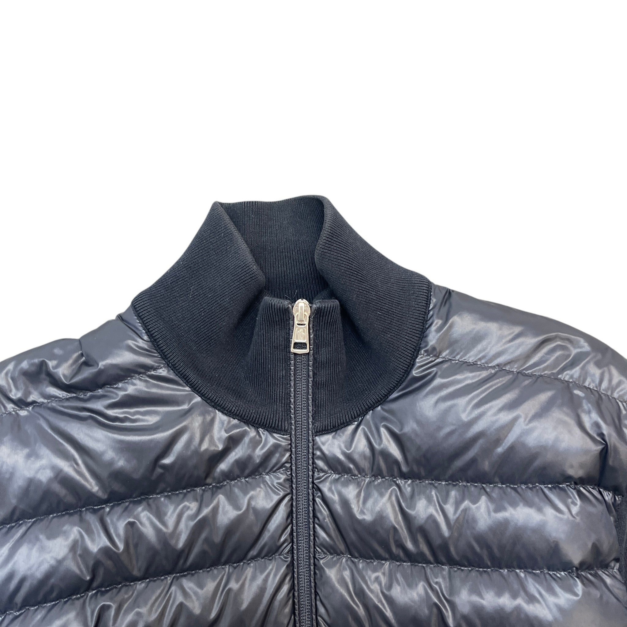 Men's Cardigan Tricot Jacket Navy Size L