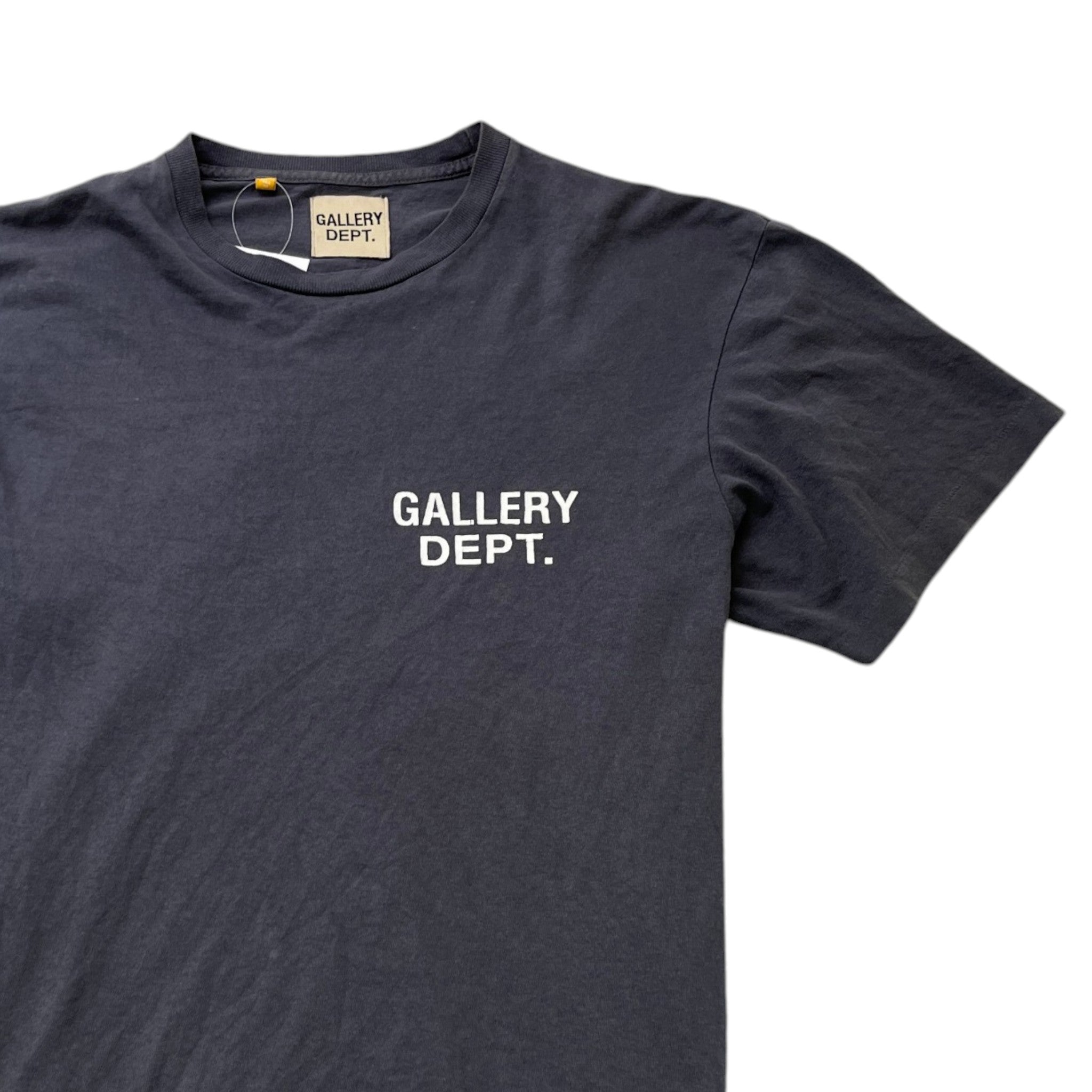 Men's Vintage Souvenir Logo T-Shirt Grey Size L