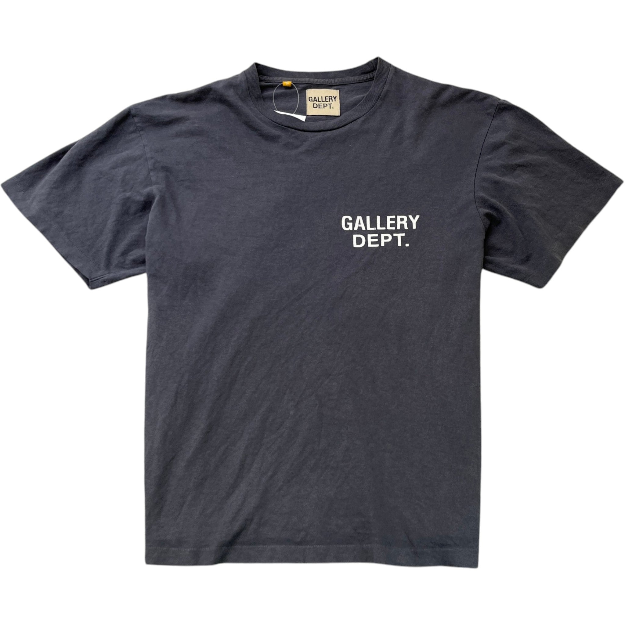 Men's Vintage Souvenir Logo T-Shirt Grey Size L
