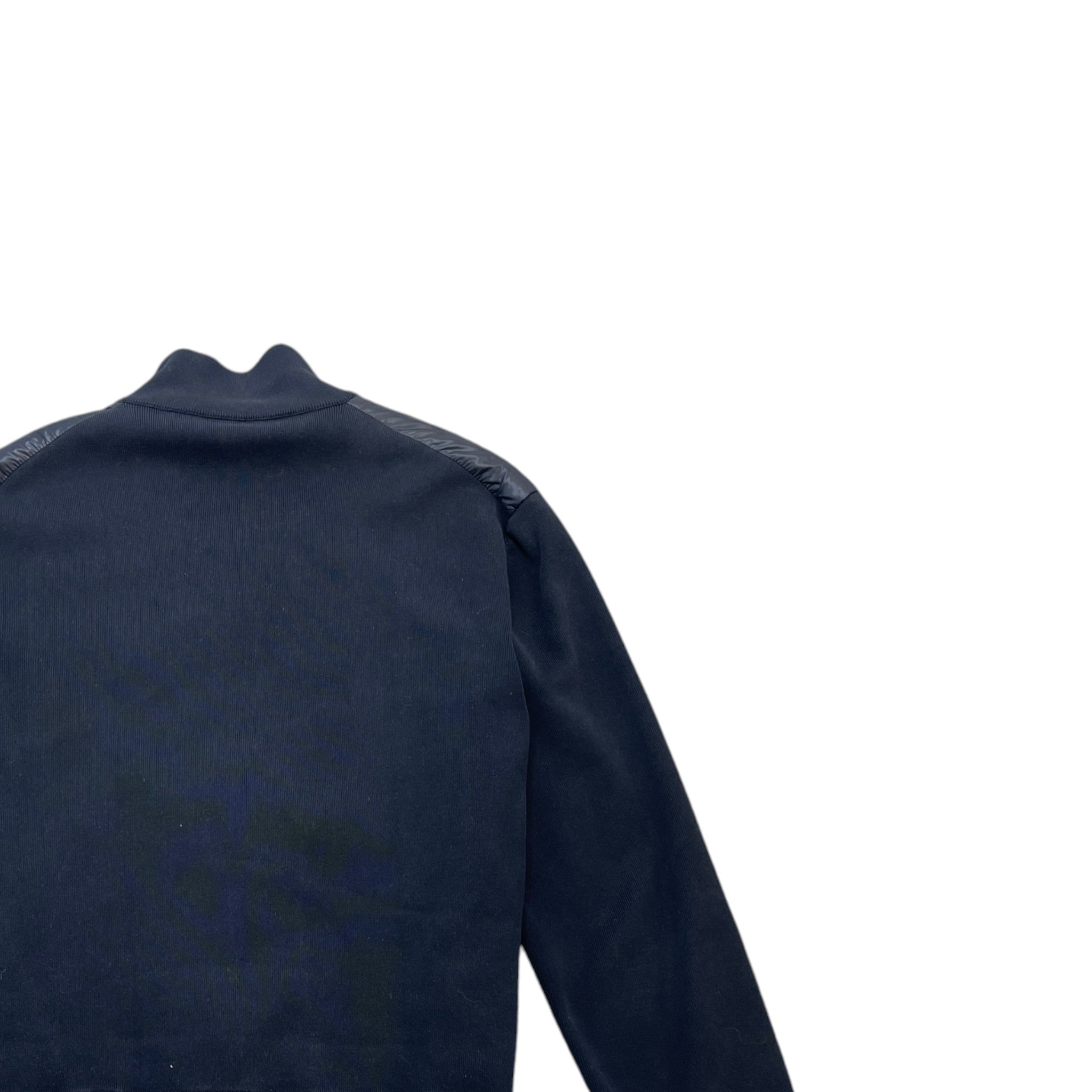 Men's Cardigan Tricot Jacket Navy Size L
