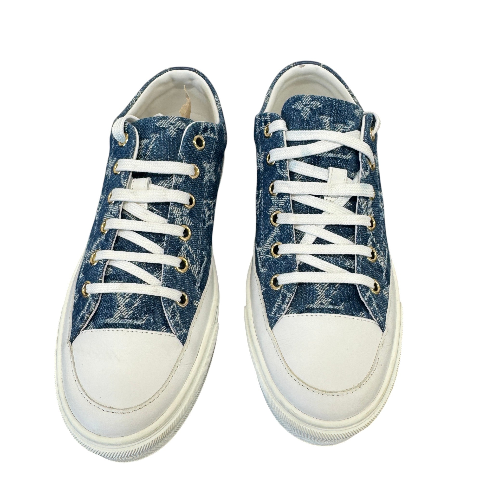 Women's Monogram Stellar Low Trainers Blue Size EU 37.5 / UK 4.5