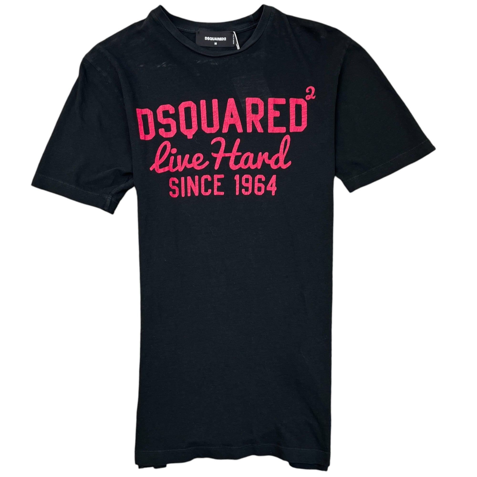 Men's Logo Print T-Shirt Black Size M