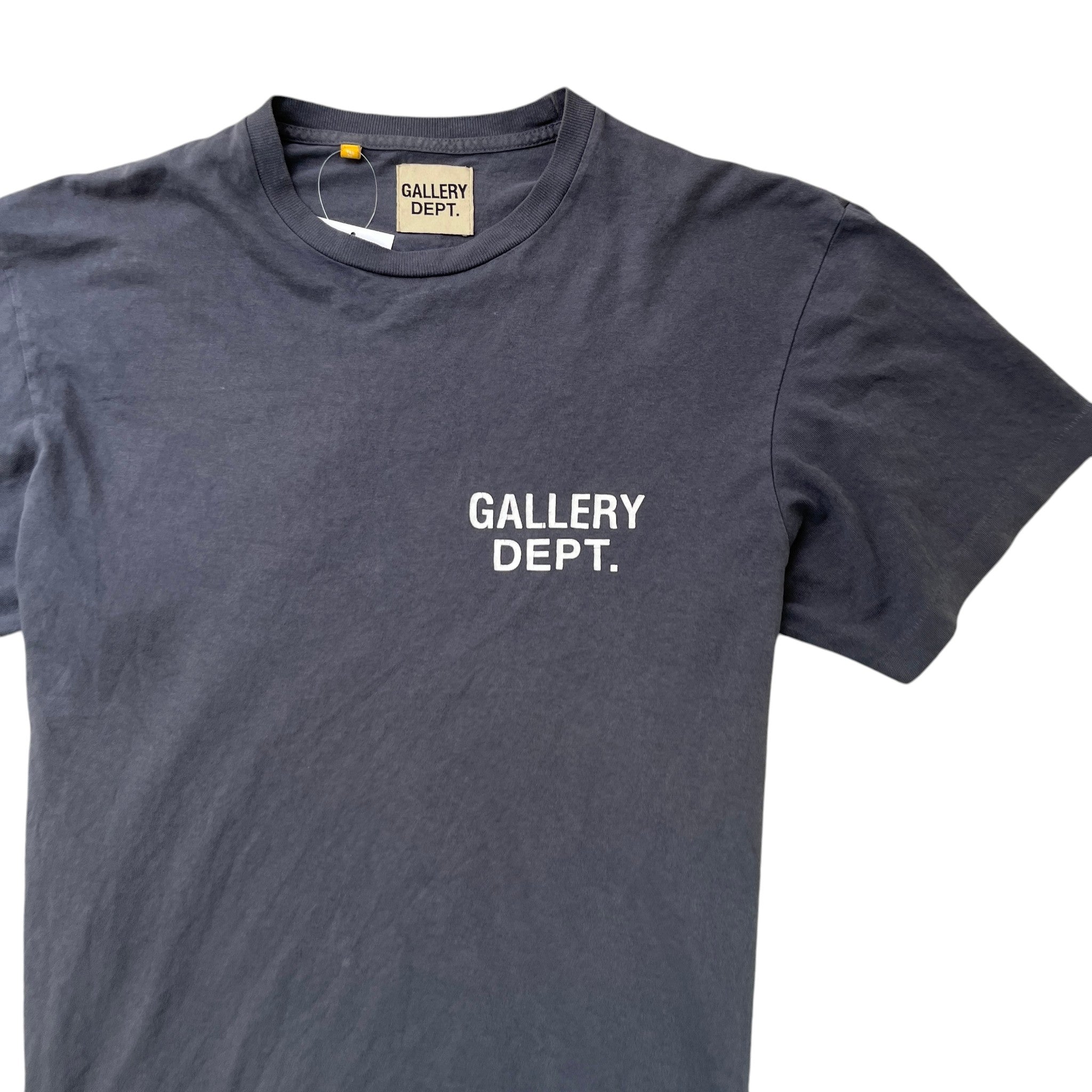 Men's Vintage Souvenir Logo T-Shirt Grey Size L