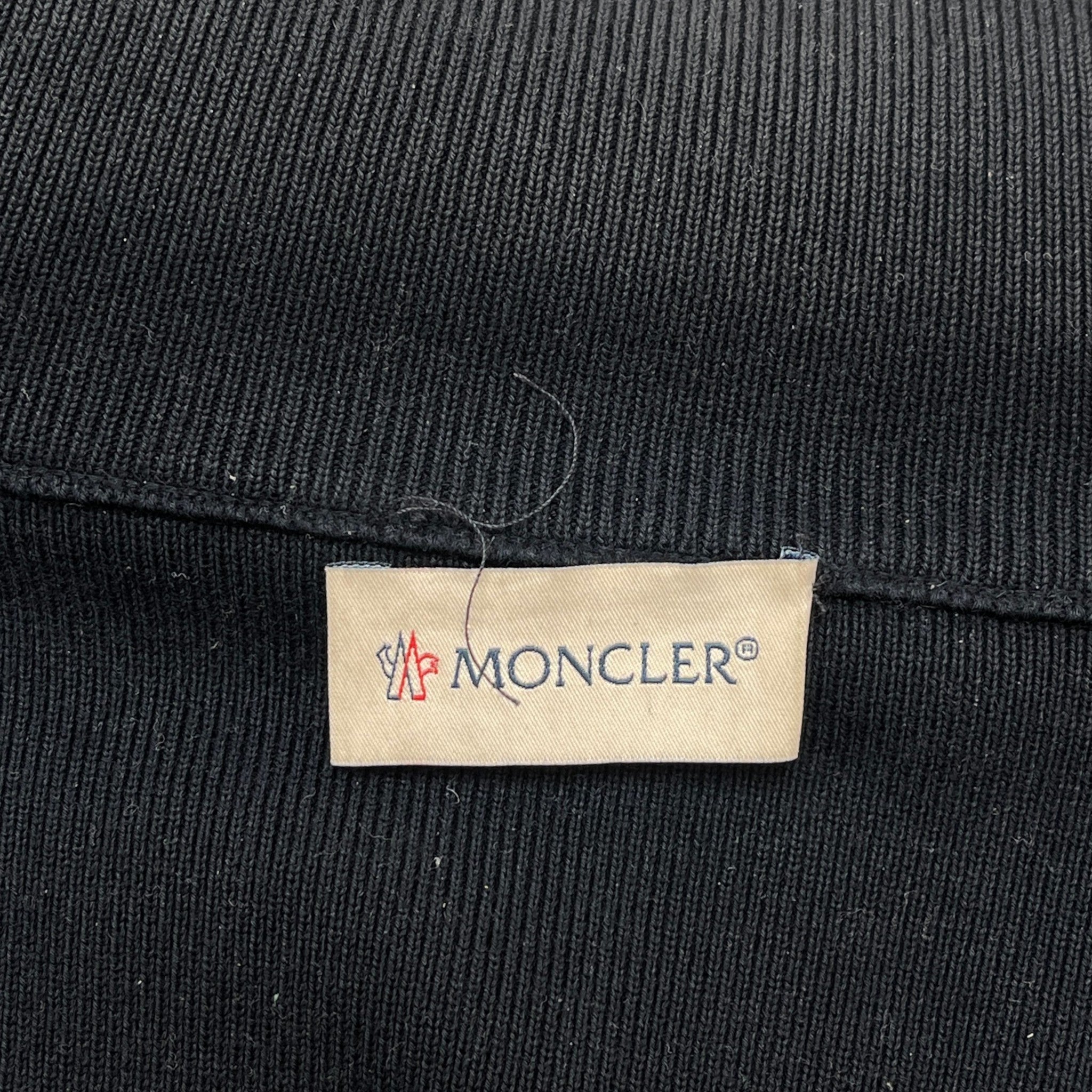 Men's Cardigan Tricot Jacket Navy Size L
