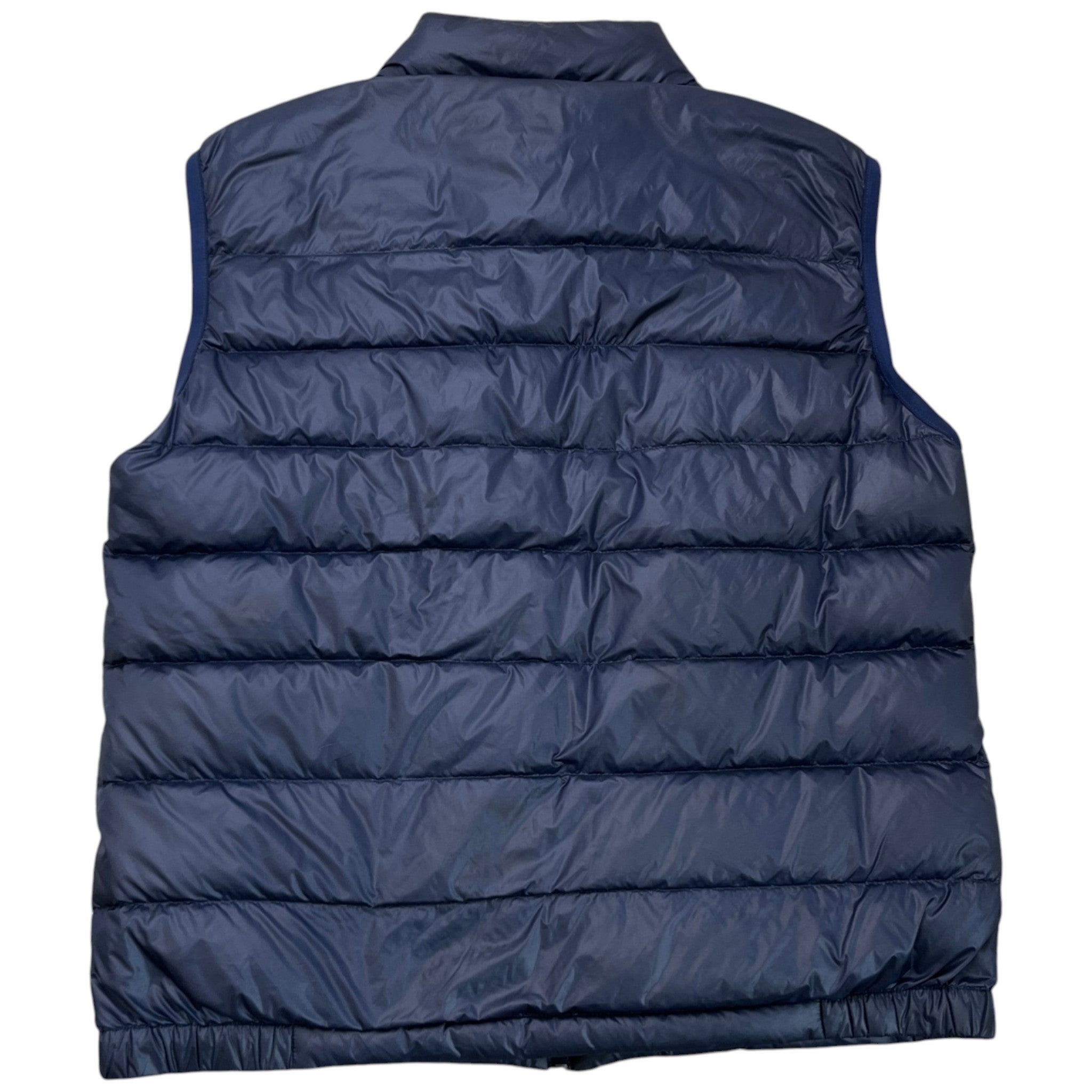 Men's Plaque Logo Gilet Navy Size IT 52 / XL