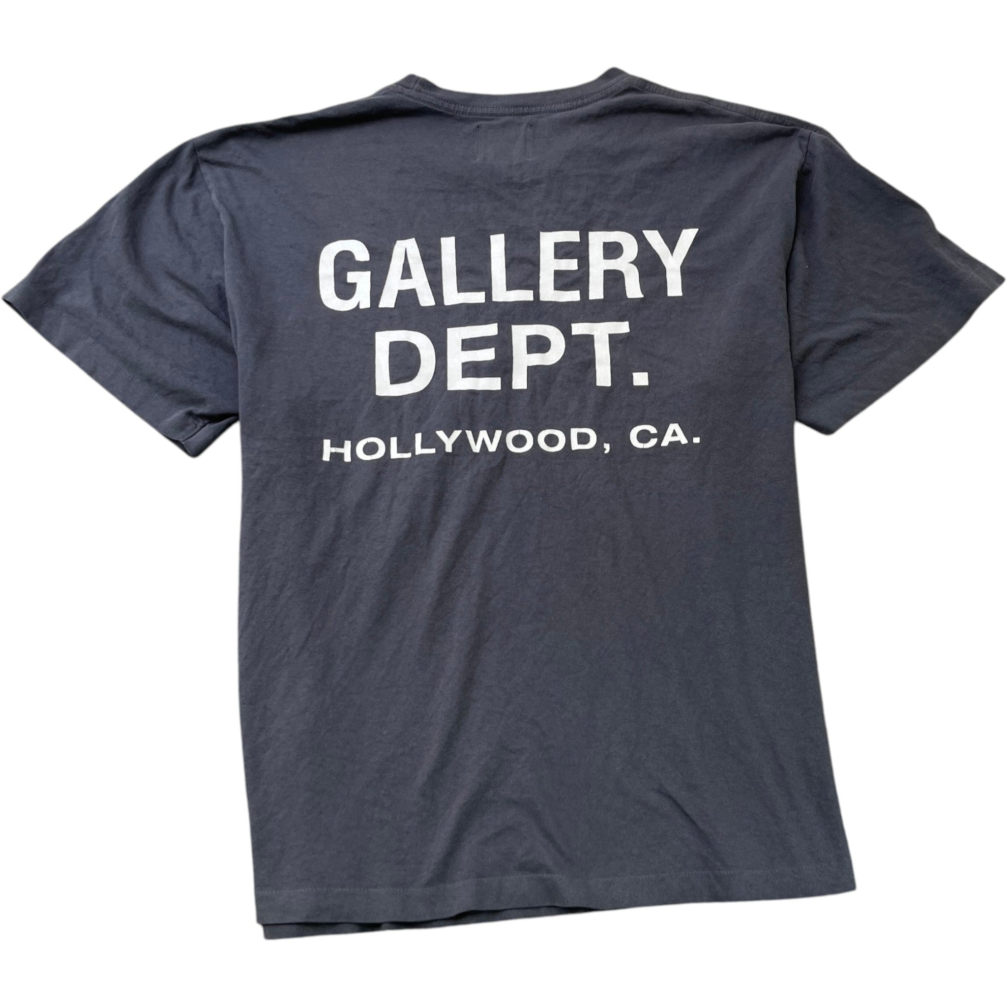 Men's Vintage Souvenir Logo T-Shirt Grey Size L