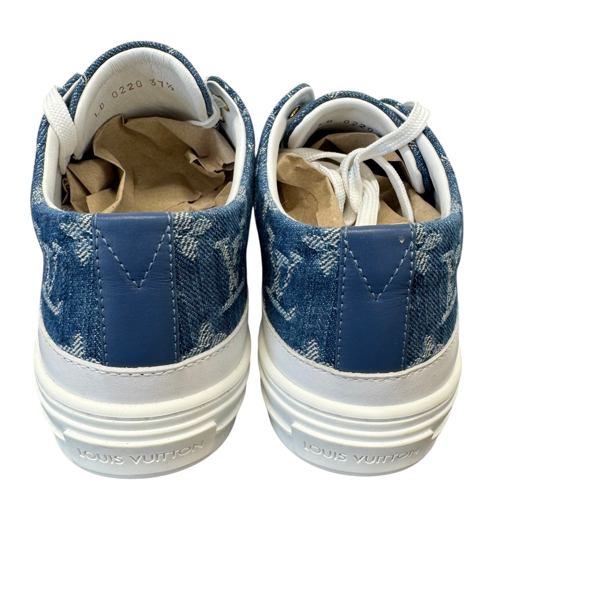 Women's Monogram Stellar Low Trainers Blue Size EU 37.5 / UK 4.5