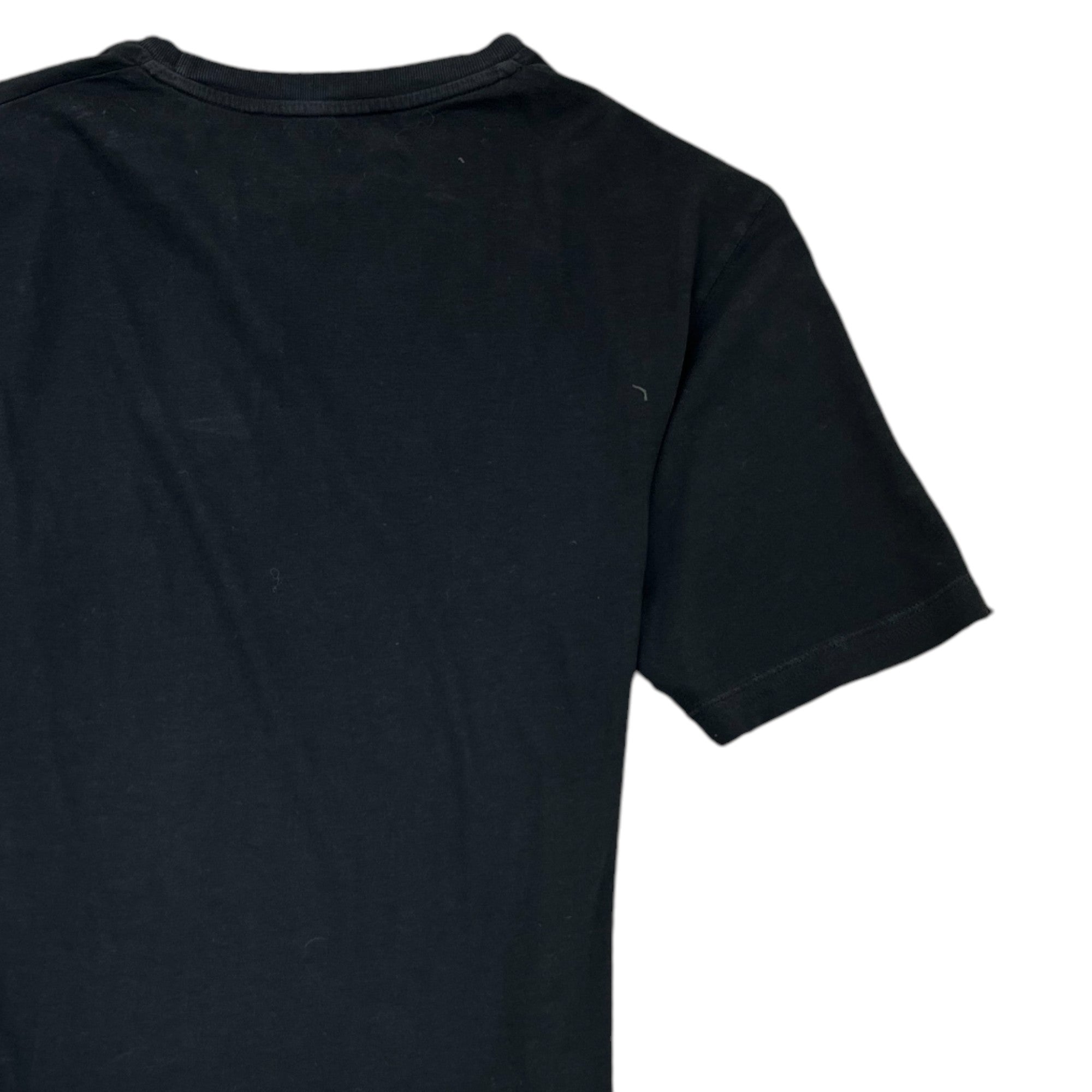 Men's Logo Print T-Shirt Black Size M