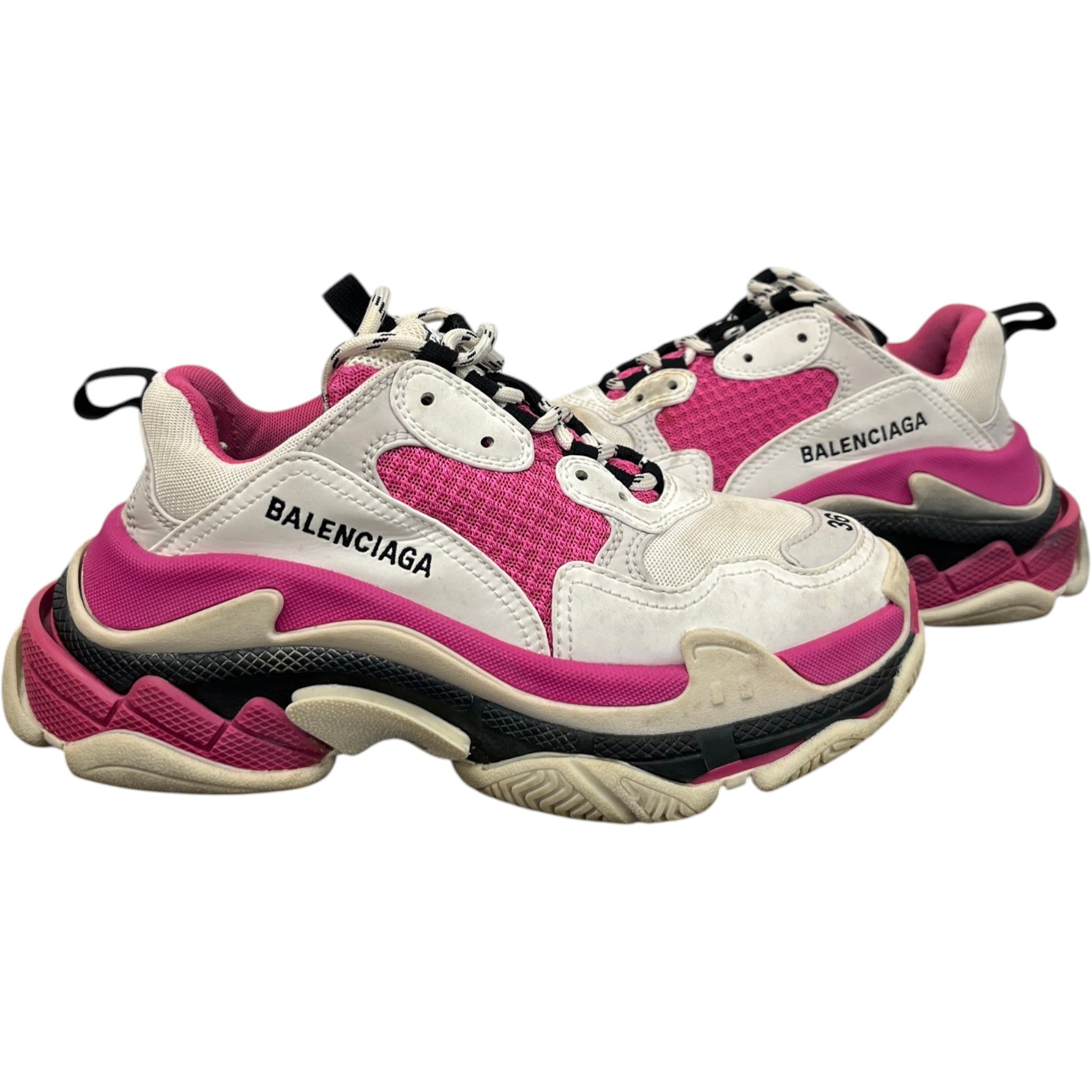 Women's Triple S Low Trainers Pink Size EU 36 / UK 3