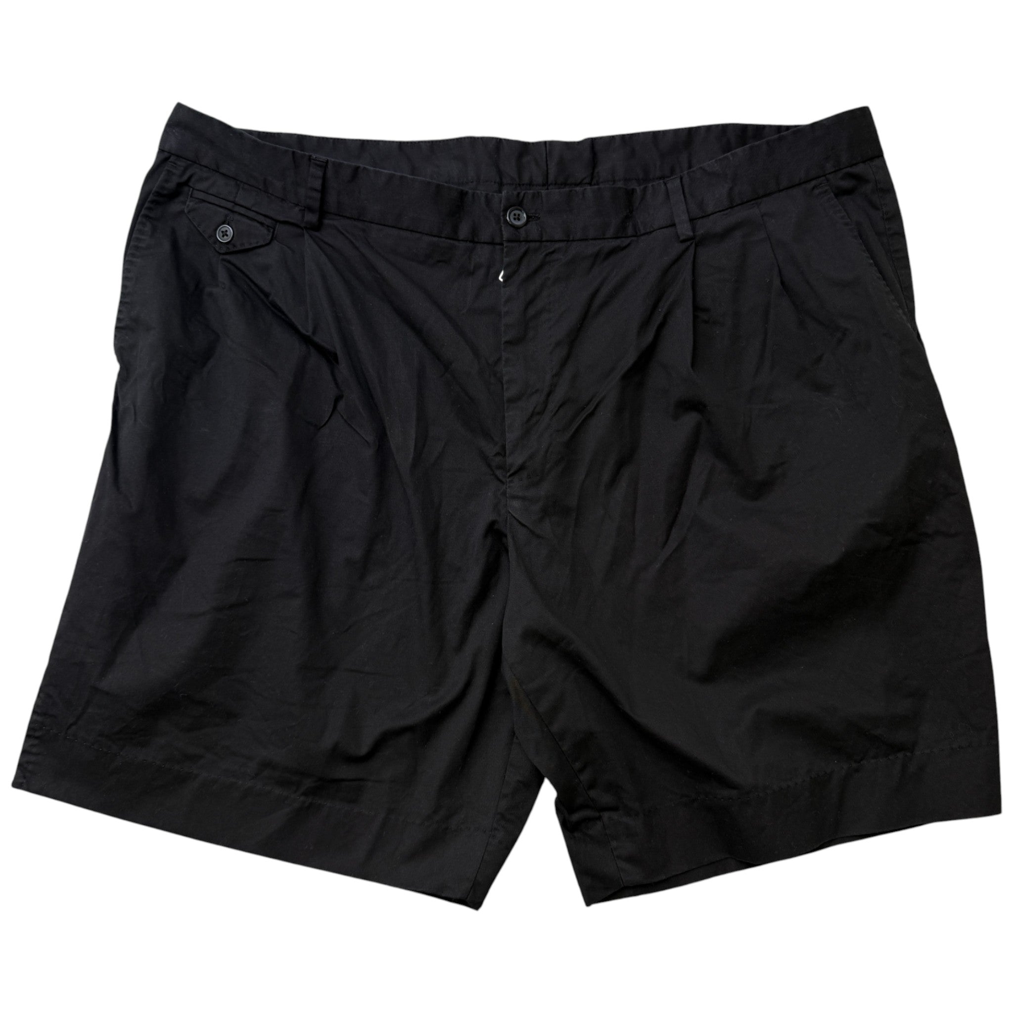 Men's Chino Waist 44" Shorts Black Size IT 60 / UK 44
