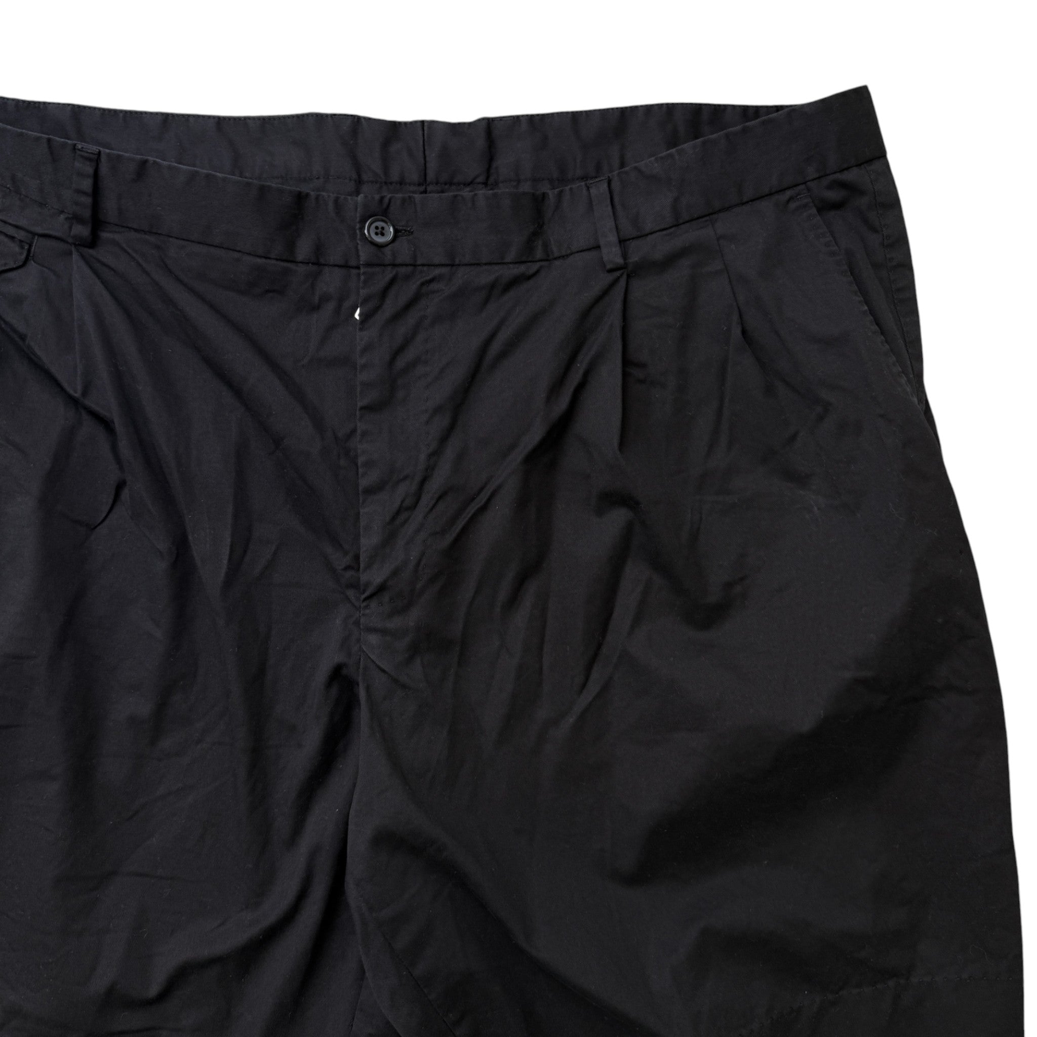 Men's Chino Waist 44" Shorts Black Size IT 60 / UK 44