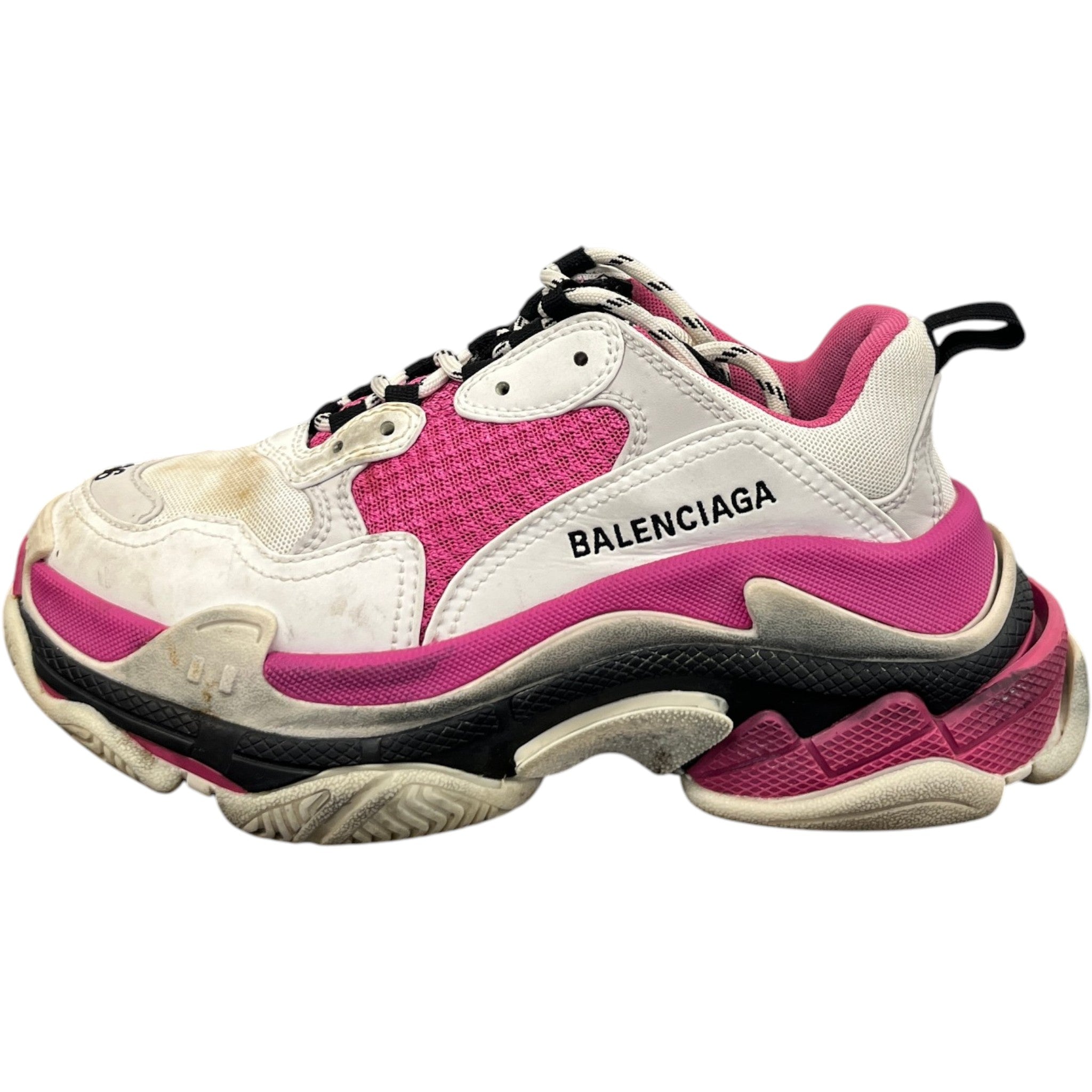 Women's Triple S Low Trainers Pink Size EU 36 / UK 3
