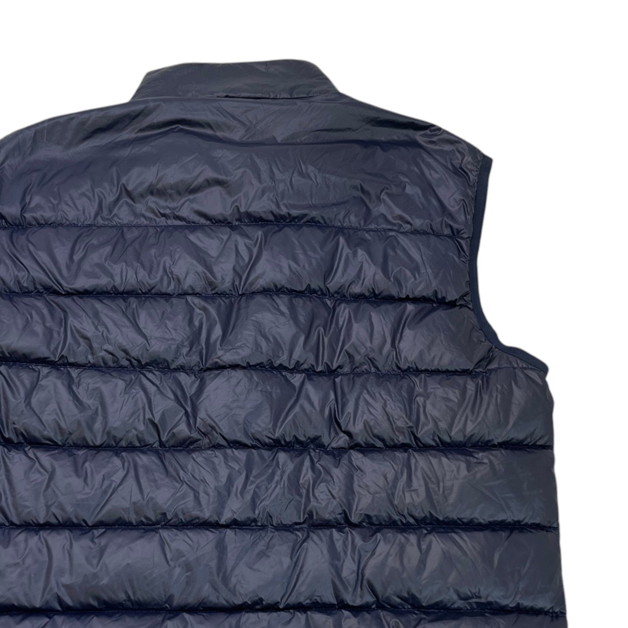 Men's Plaque Logo Gilet Navy Size IT 56 / XXXL