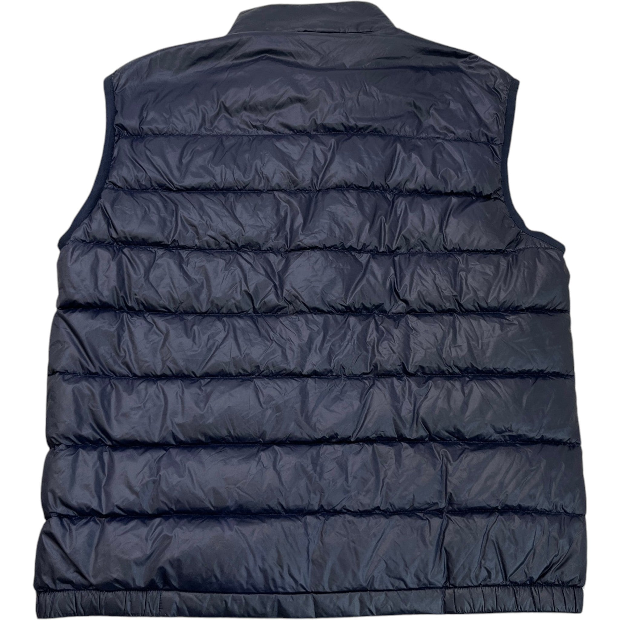 Men's Plaque Logo Gilet Navy Size IT 56 / XXXL