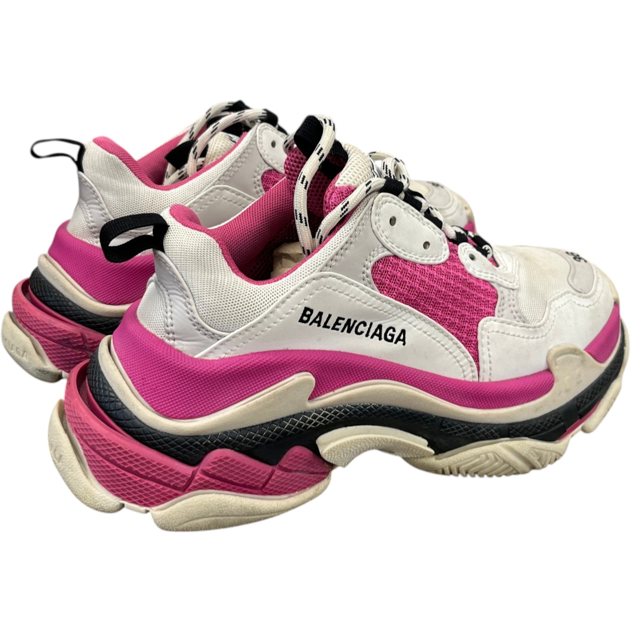 Women's Triple S Low Trainers Pink Size EU 36 / UK 3