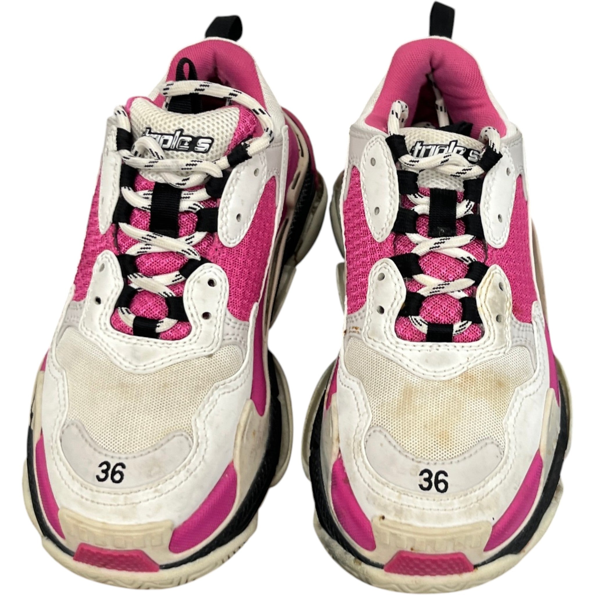 Women's Triple S Low Trainers Pink Size EU 36 / UK 3