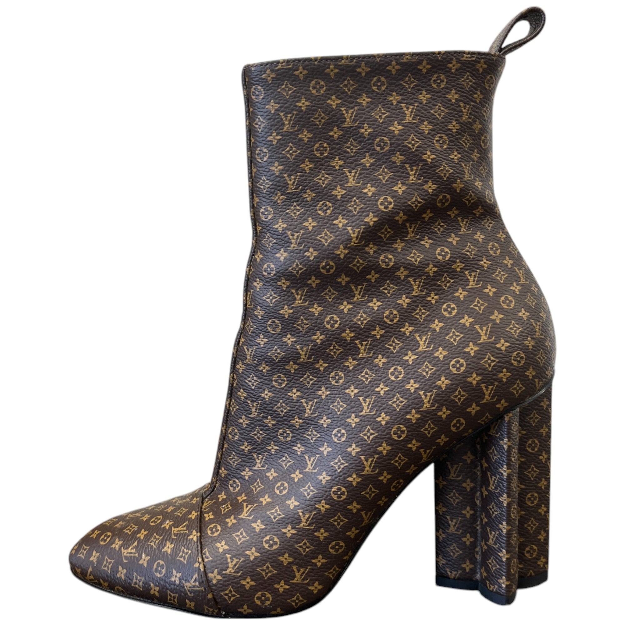 Women's Silhouette Ankle Heeled Boots Brown Size EU 36 / UK 3